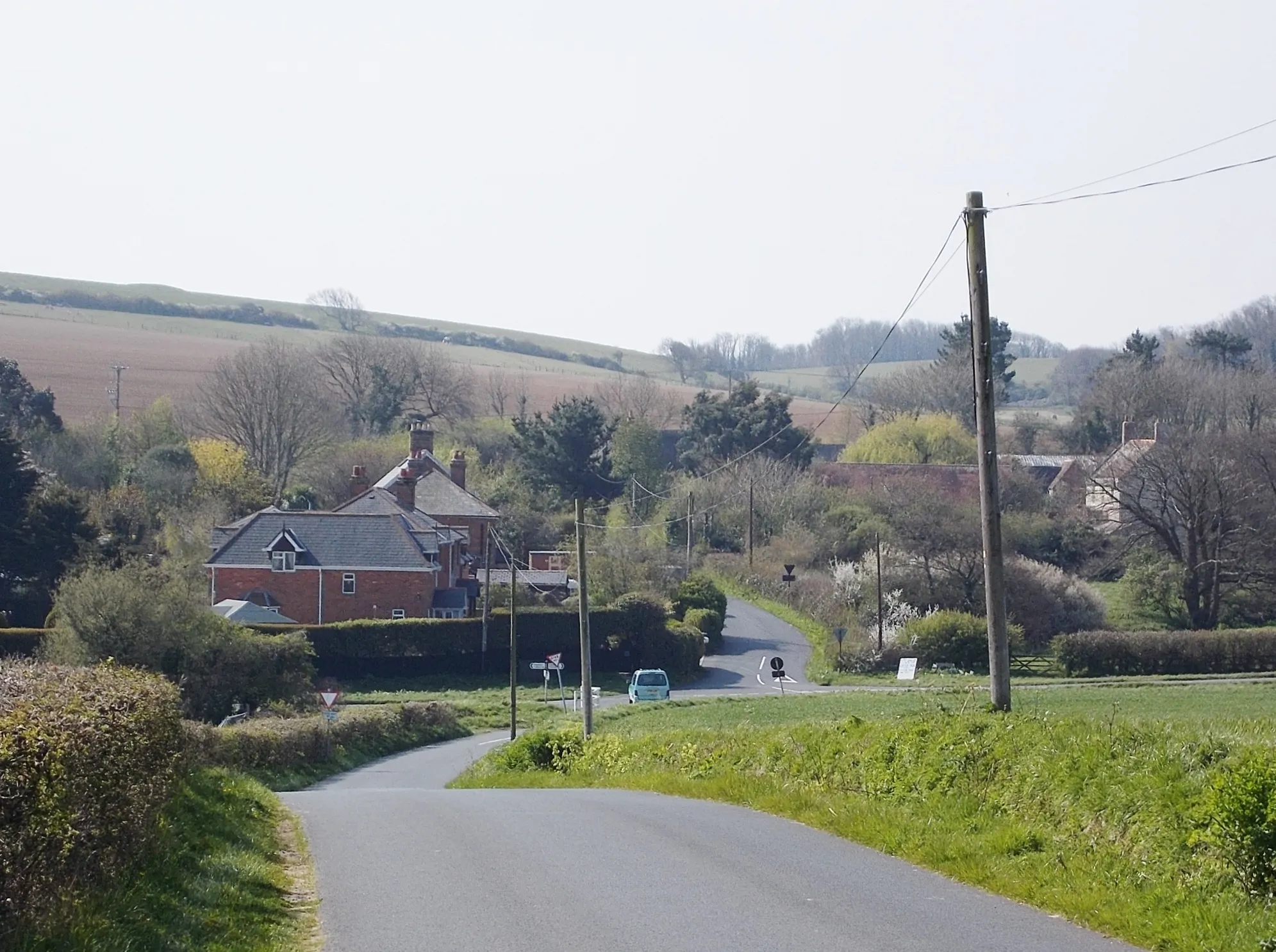 Photo showing: Hamlet of Chessell, Isle of Wight, England