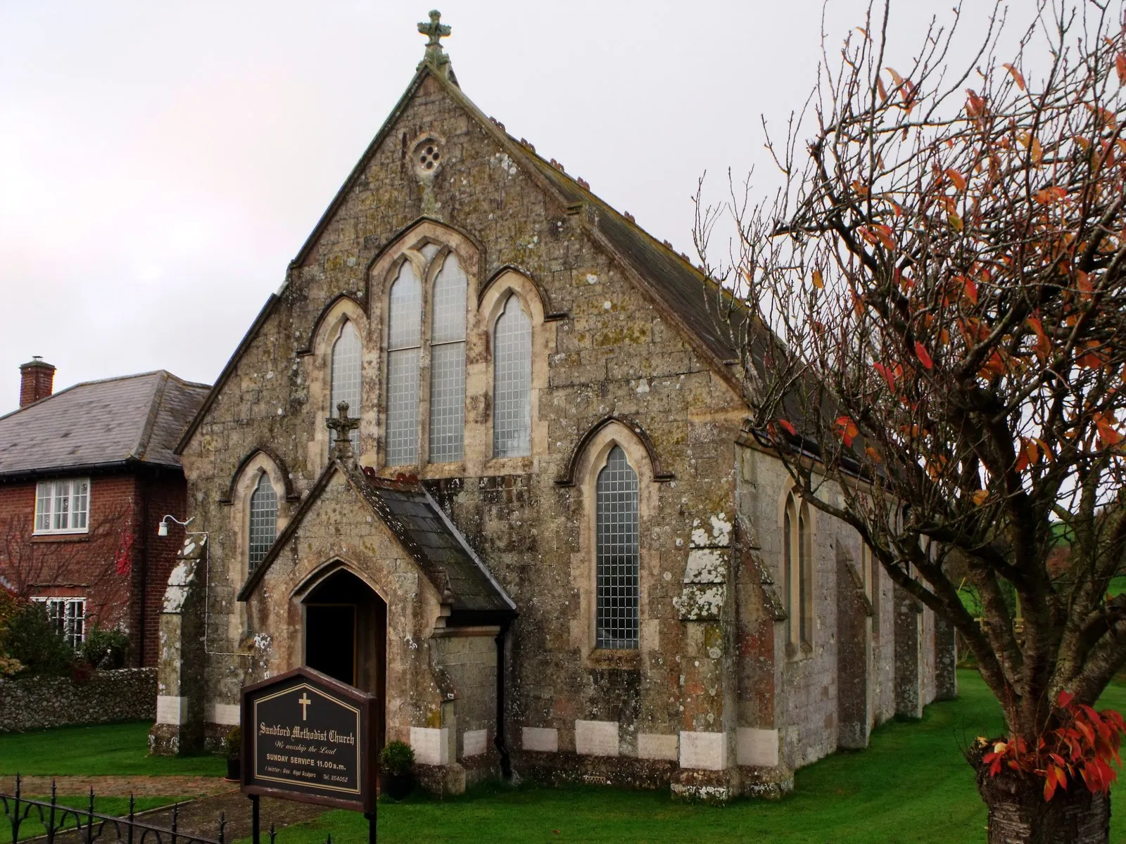 Photo showing: Sandford Methodist Church, Isle of Wight