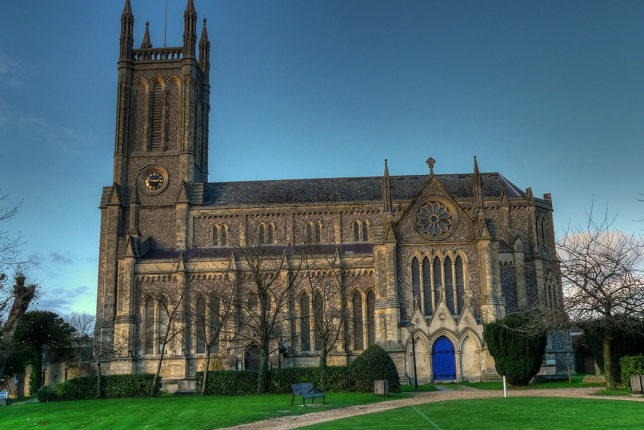 Photo showing: St Marys Parish Church, Andover, Hampshire.