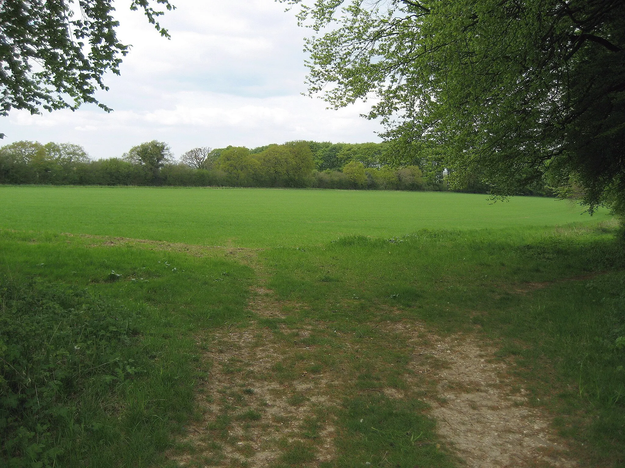 Photo showing: A View from Lanham Lane