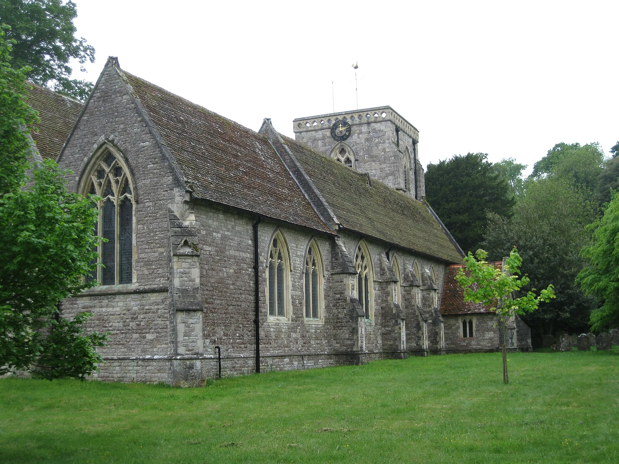 Photo showing: Hursley Church