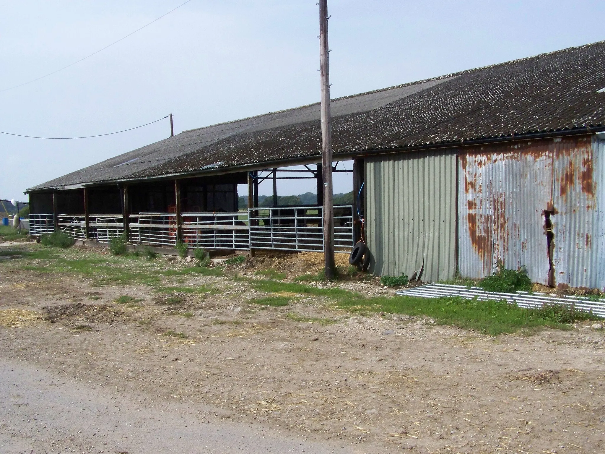 Photo showing: Cowshed at New Barn