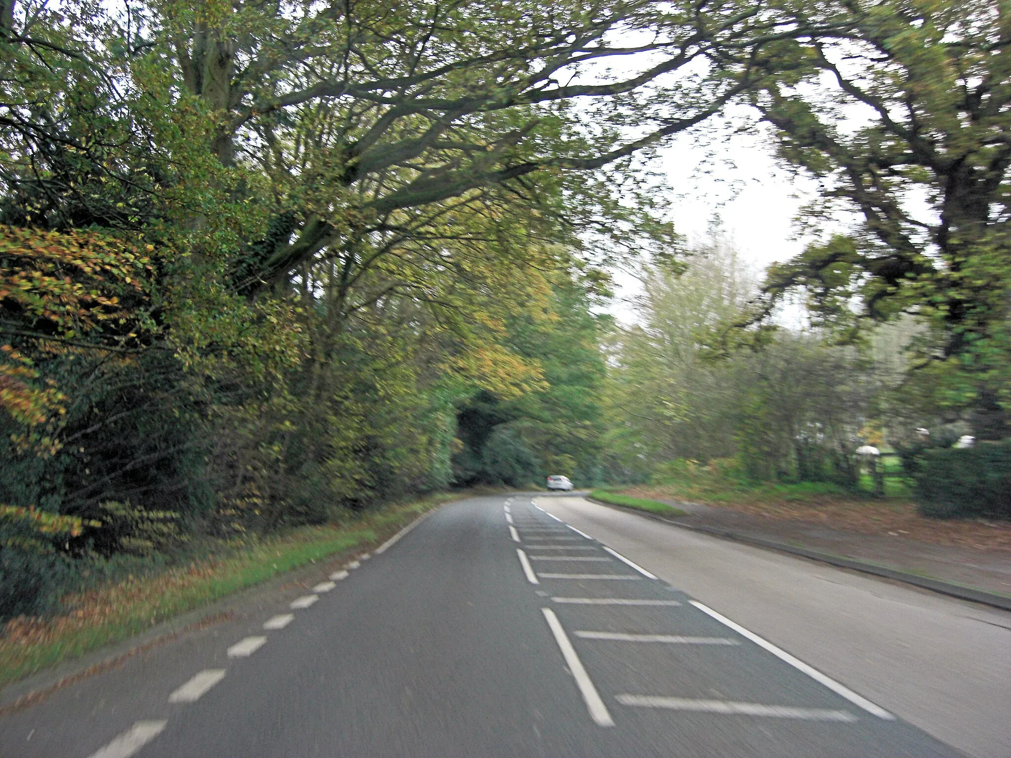 Photo showing: A36 crests Sharves Hill