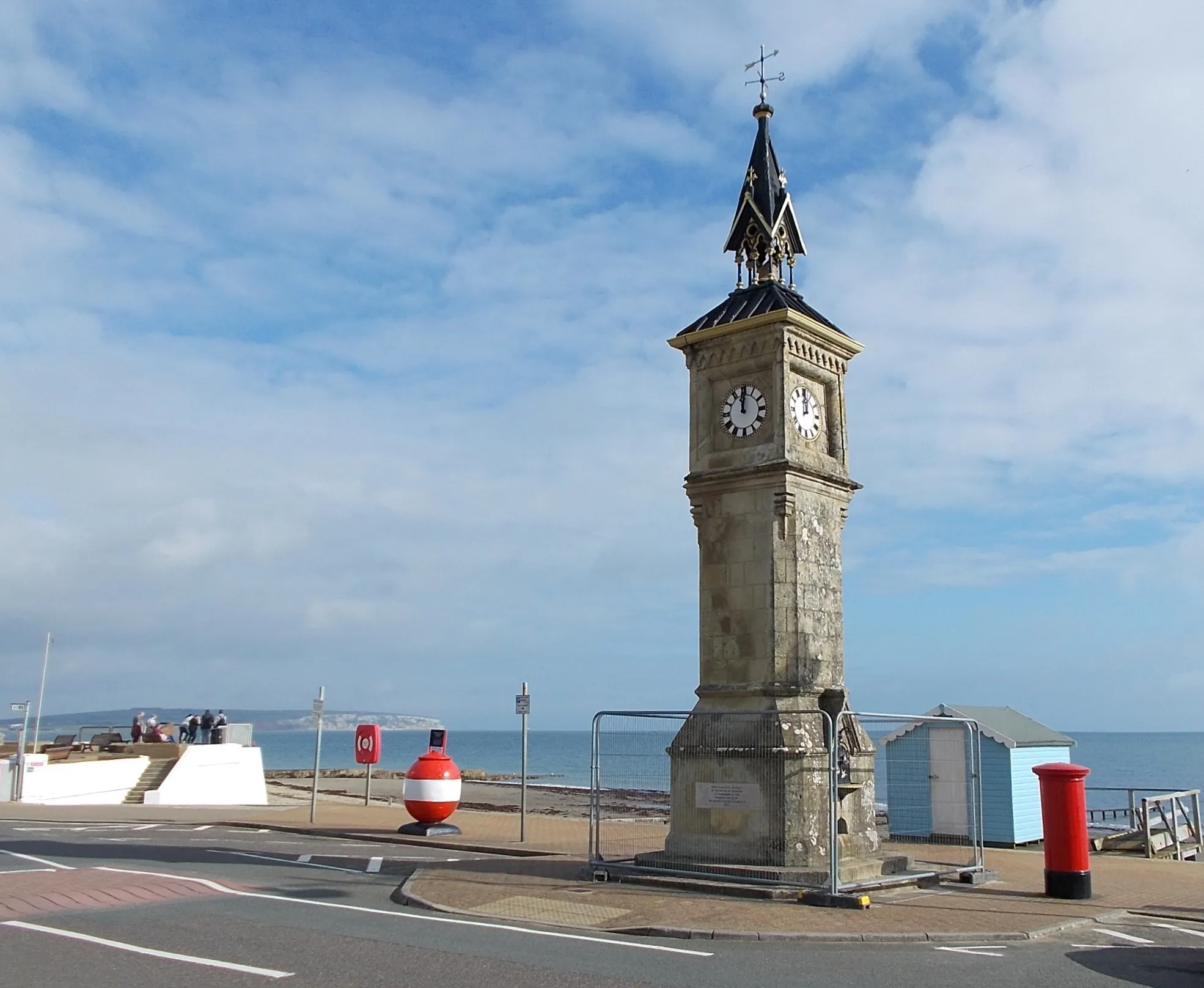 Photo showing: Clock Tower, Shanklin Esplanade, Isle of Wight UK