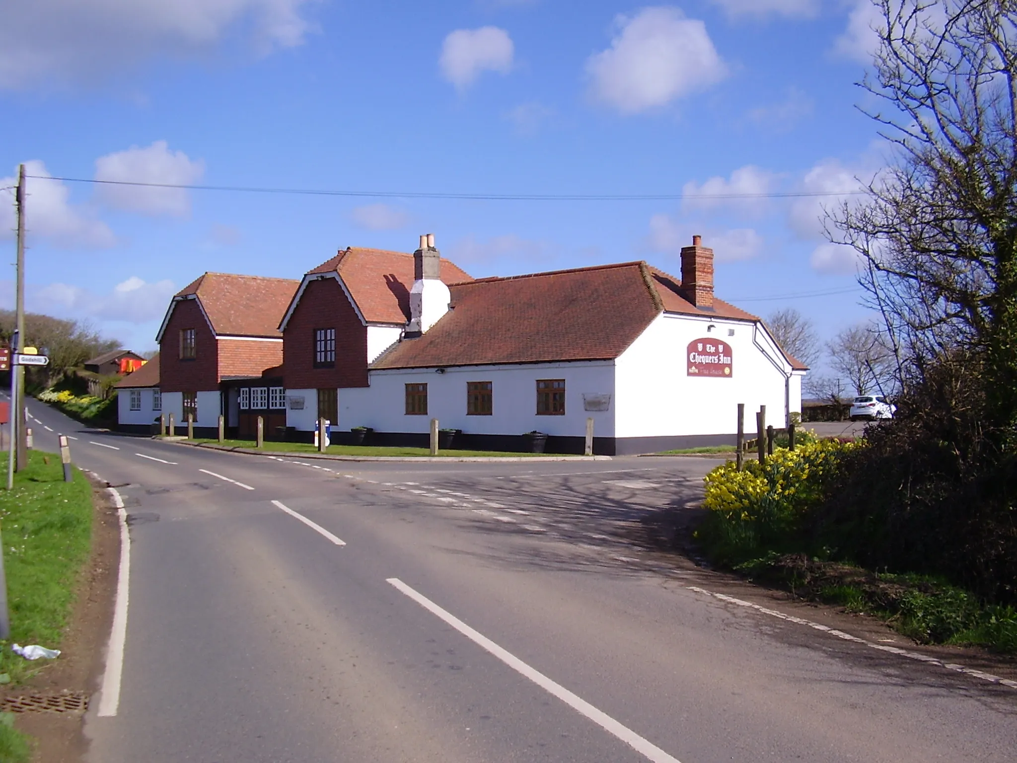 Photo showing: The Chequers Inn, Rookley, Isle of Wight, UK