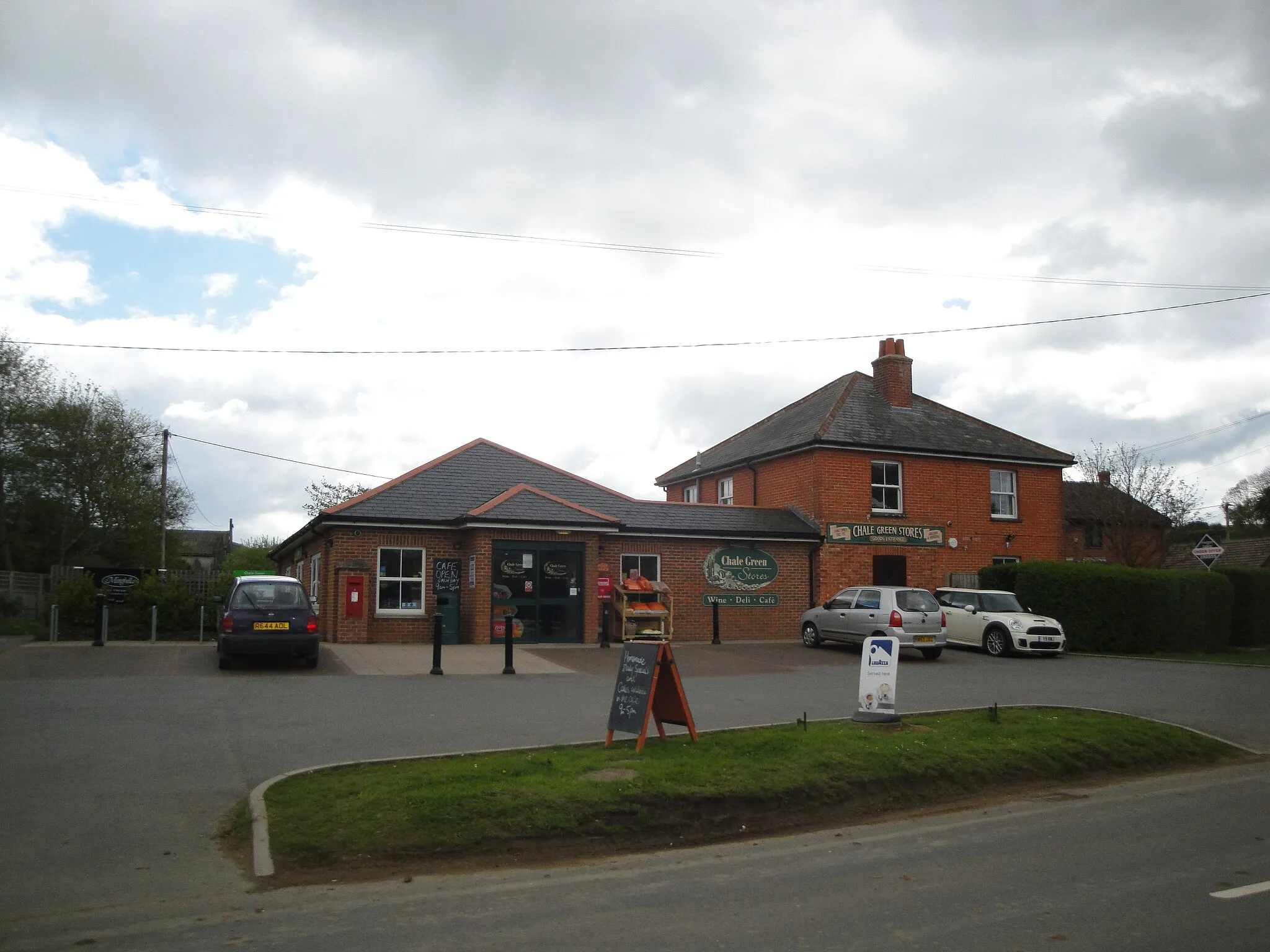 Photo showing: Chale Green Stores, Chale Green, Isle of Wight, seen in May 2012.