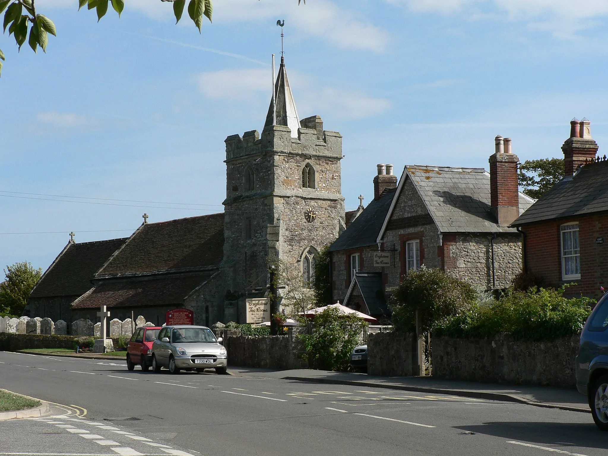 Photo showing: Tea rooms were open for business - good thing too as the pub was shut.