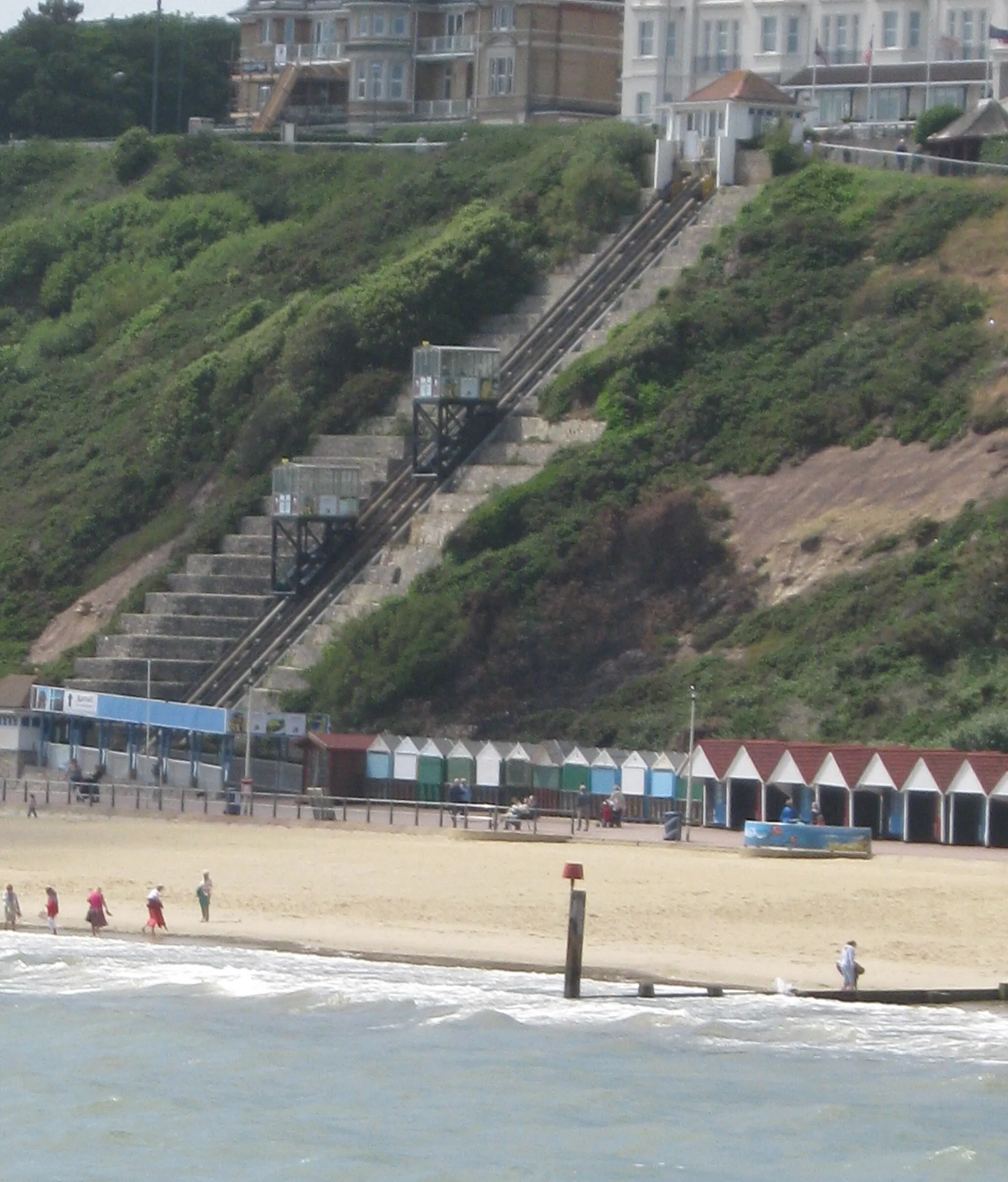 Photo showing: Funicular Railway, Bournemouth.