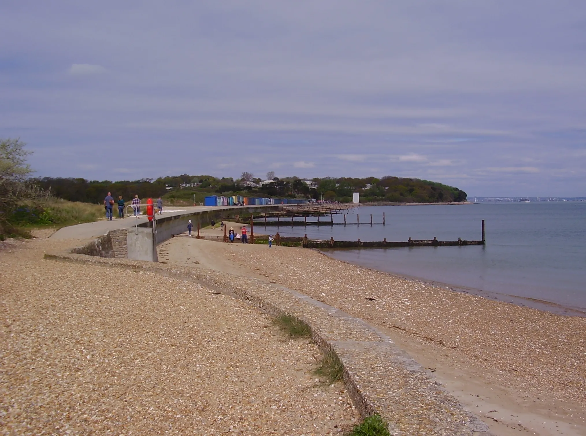 Photo showing: The seafront at St Helens, Isle of Wight, UK