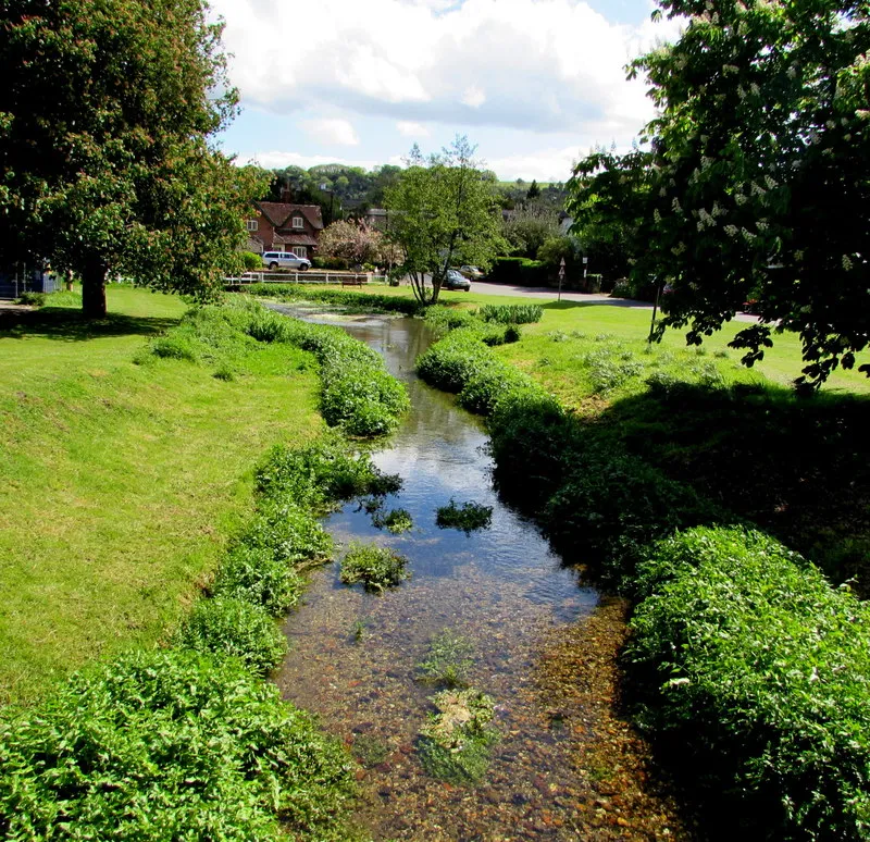 Photo showing: River Dun, West Dean