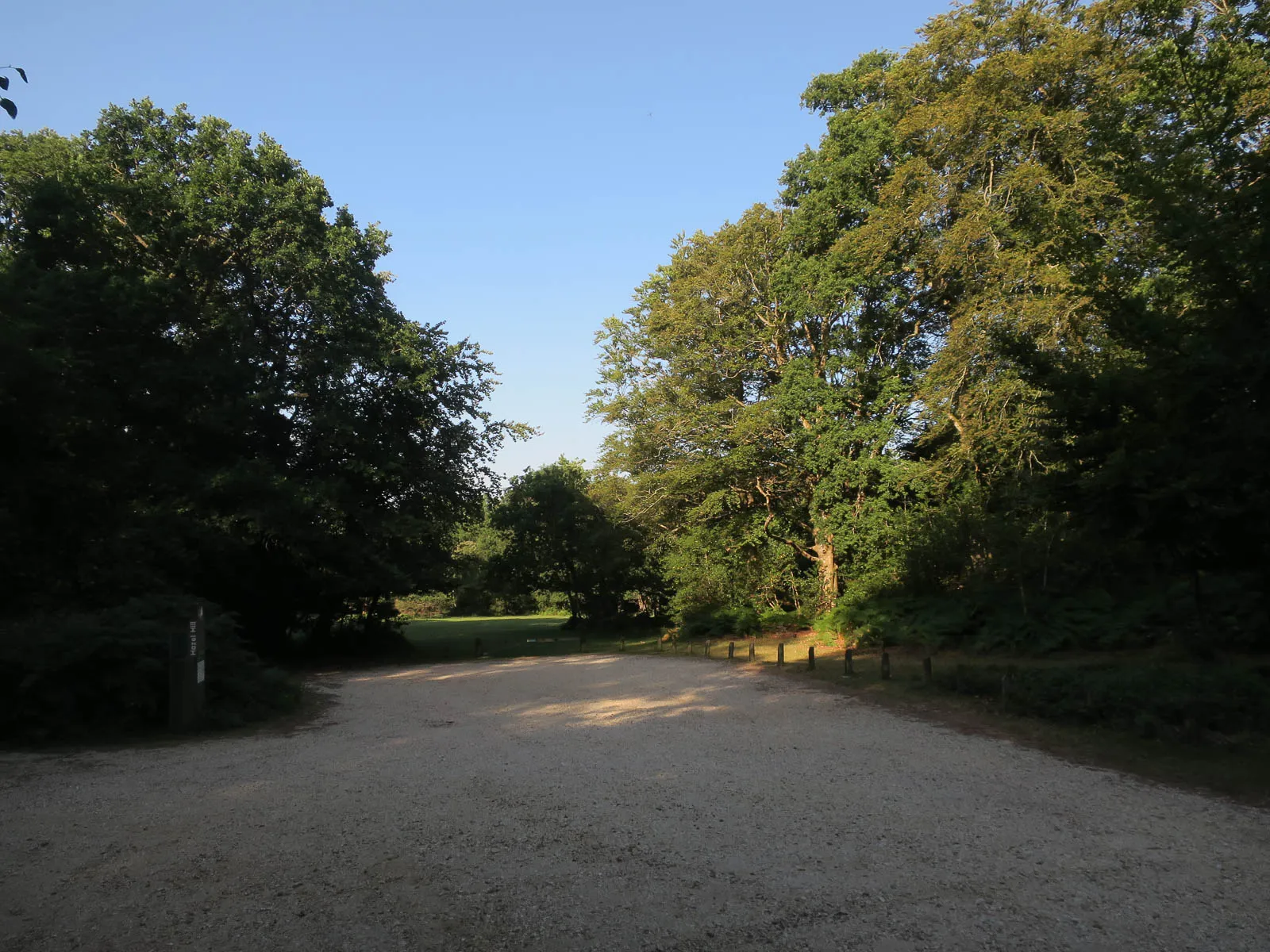 Photo showing: Hazel Hill car park