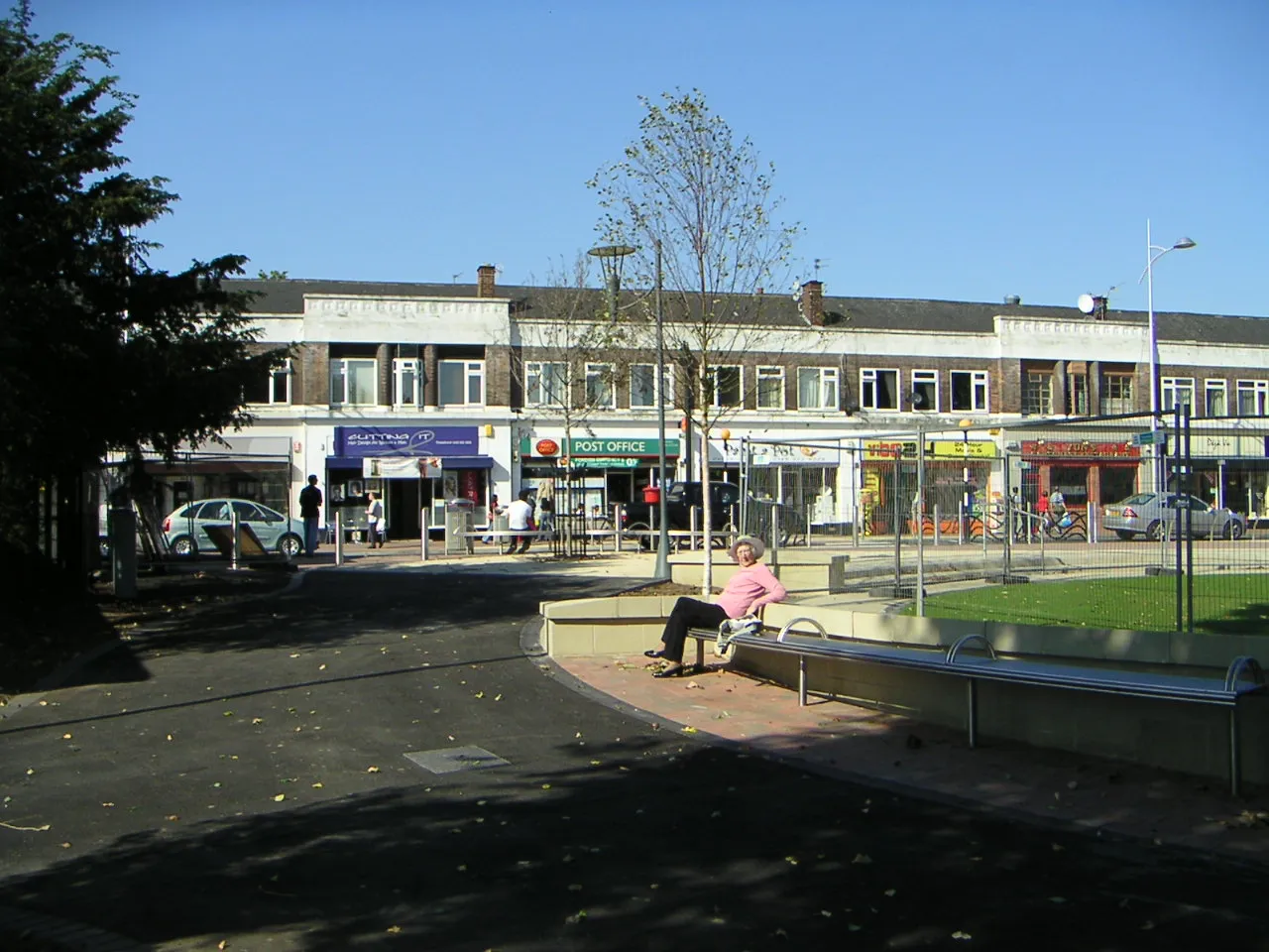 Photo showing: Beeston High Road during improvements in September 2006