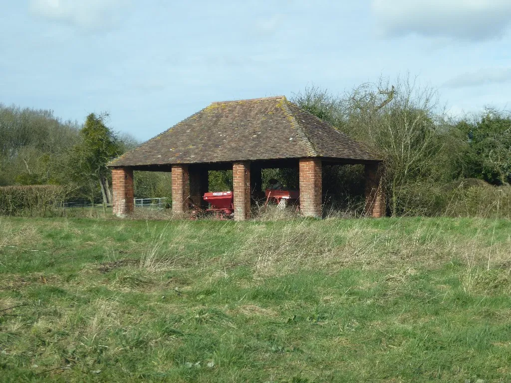 Photo showing: Cart shed