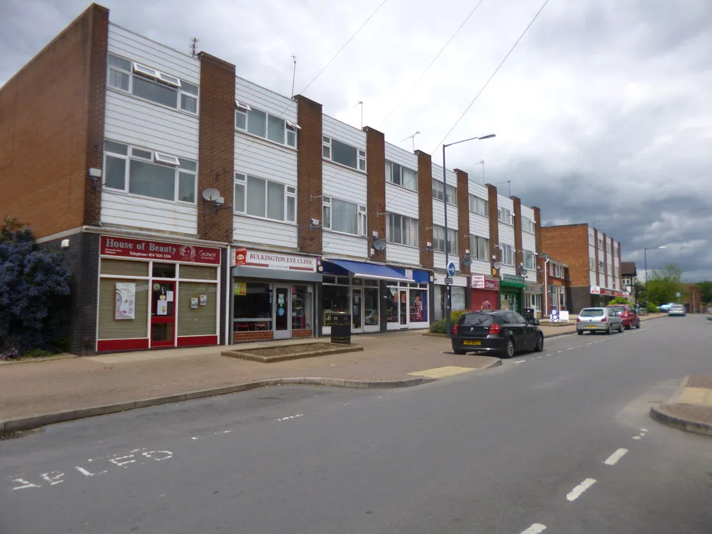 Photo showing: Bulkington, shopping parade