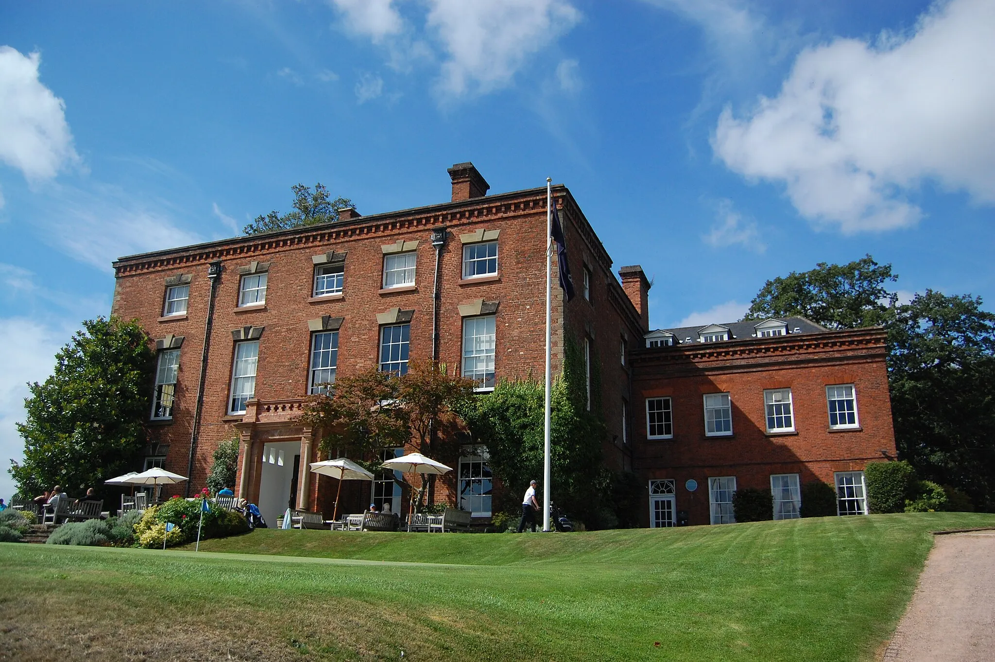 Photo showing: Edgbaston Hall, Birmingham, England.