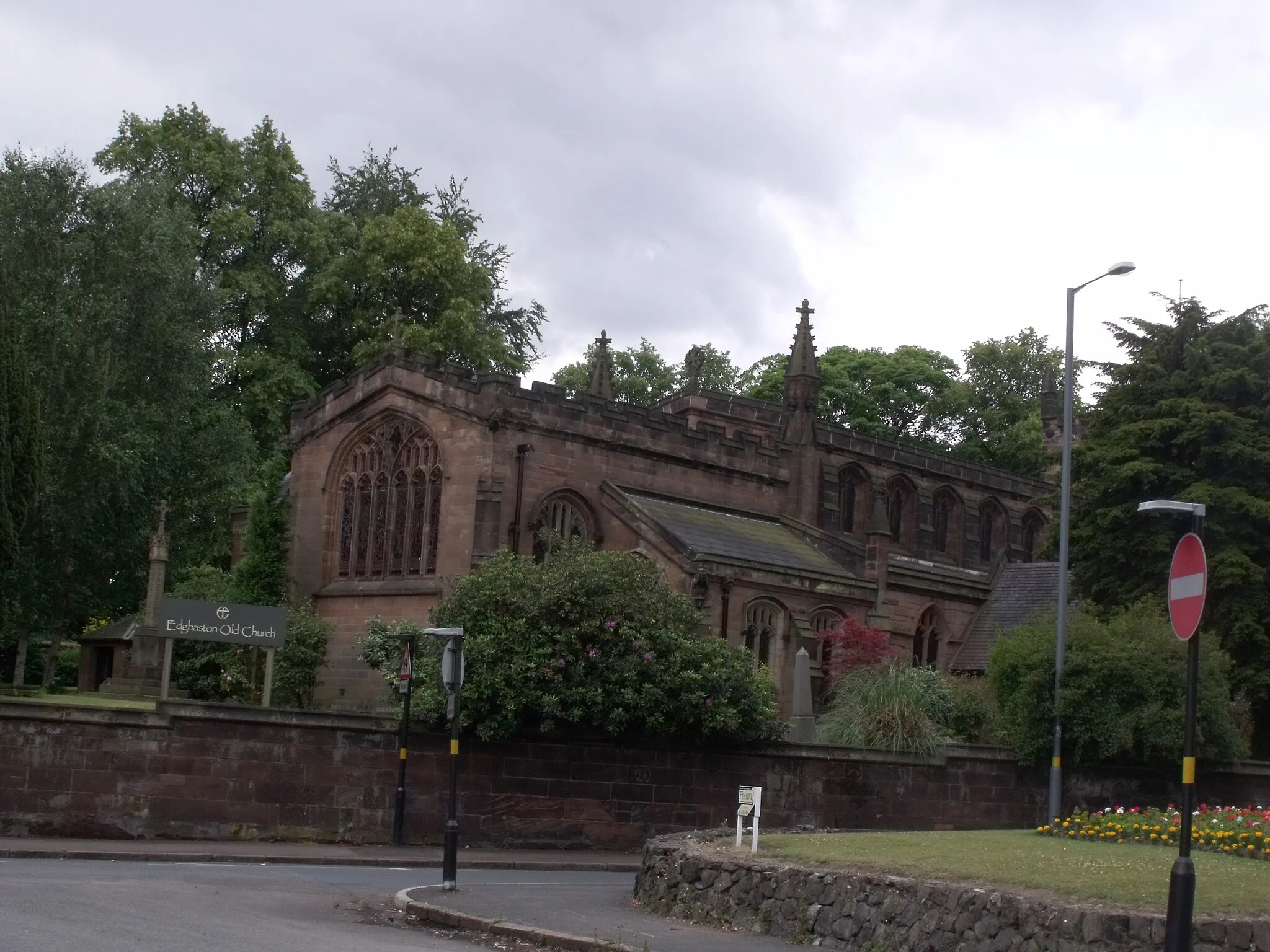 Photo showing: Edgbaston Old Church (St Bartholomew) on Church Road in Edgbaston.