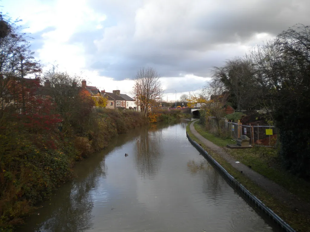 Photo showing: Coventry Canal in Longford