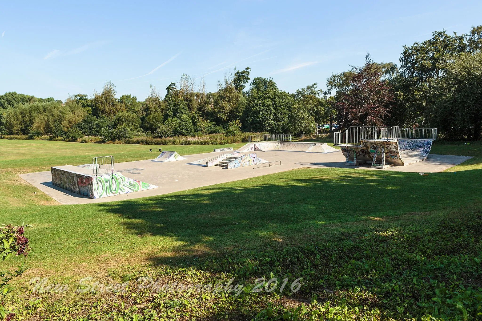 Photo showing: Kings Norton Skate Park