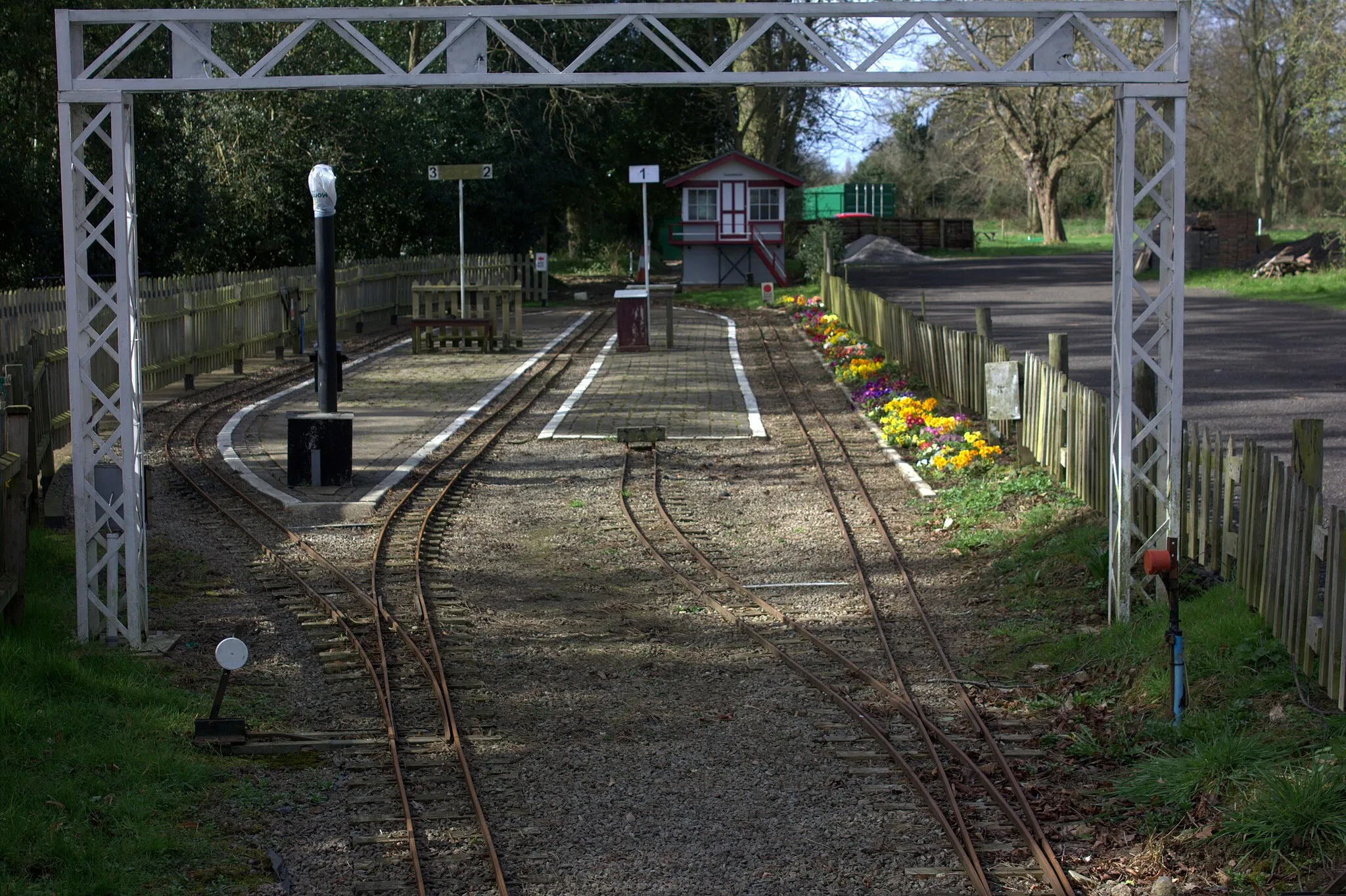 Photo showing: Rainsbrook Valley Railway station
