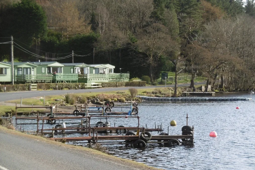 Photo showing: Piers, Loch Eck