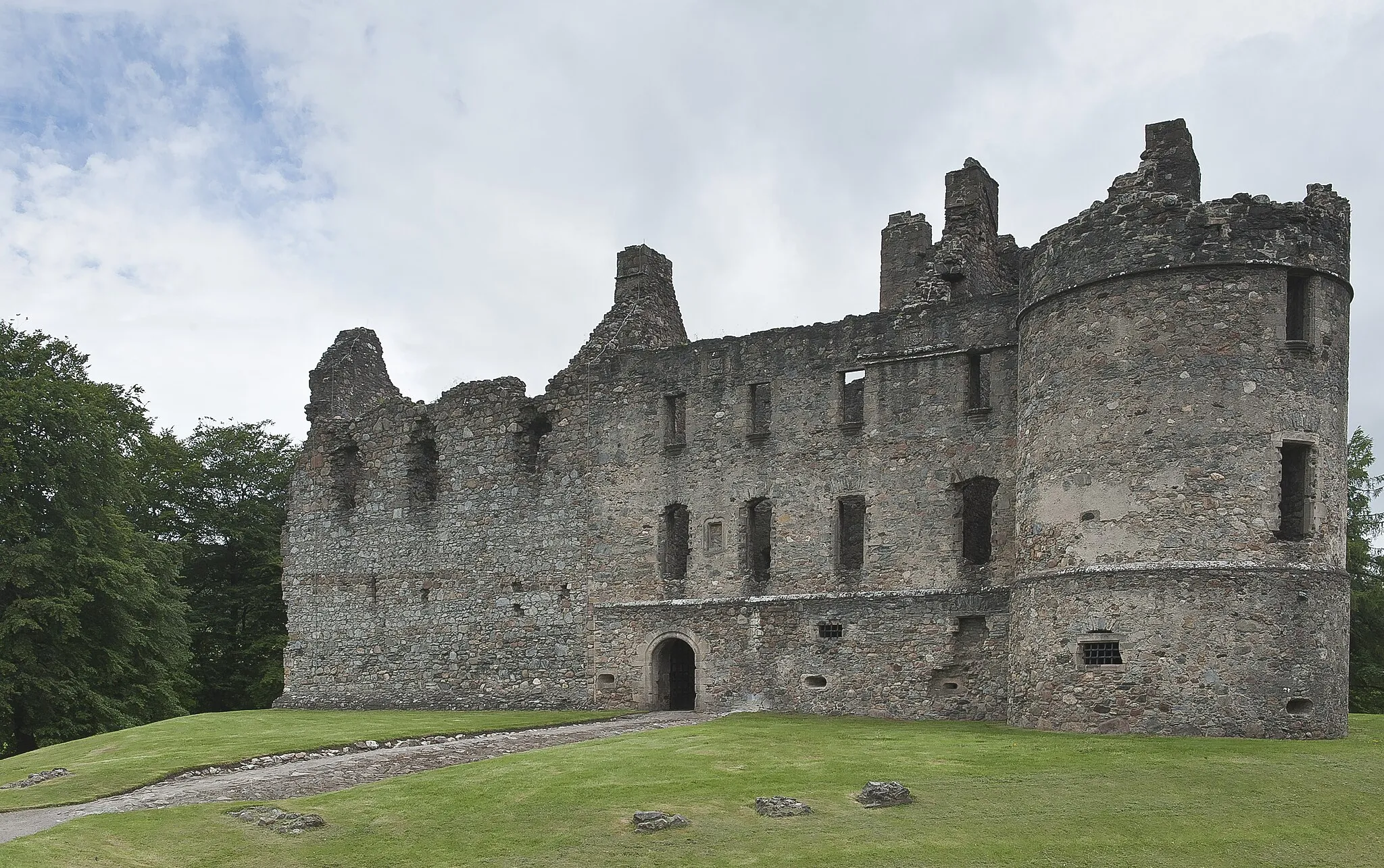 Photo showing: Balvenie castle, Dufftown, Scotland