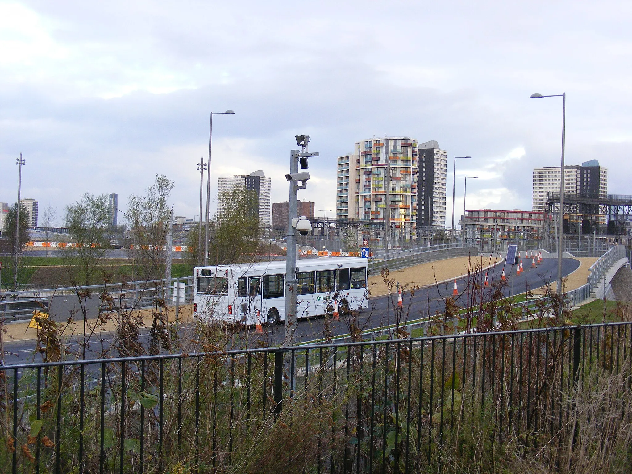 Photo showing: Olympic park bus E20