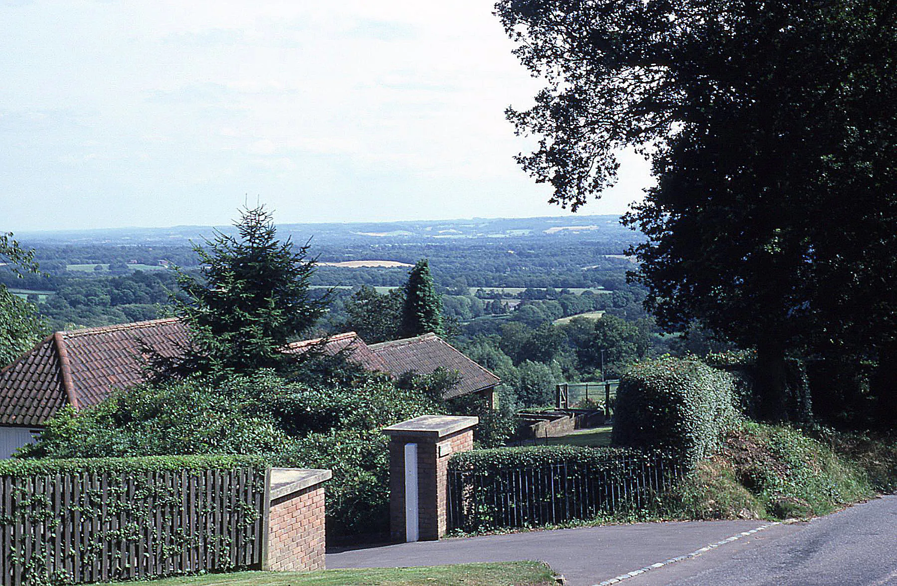 Photo showing: View from Toys Hill Road