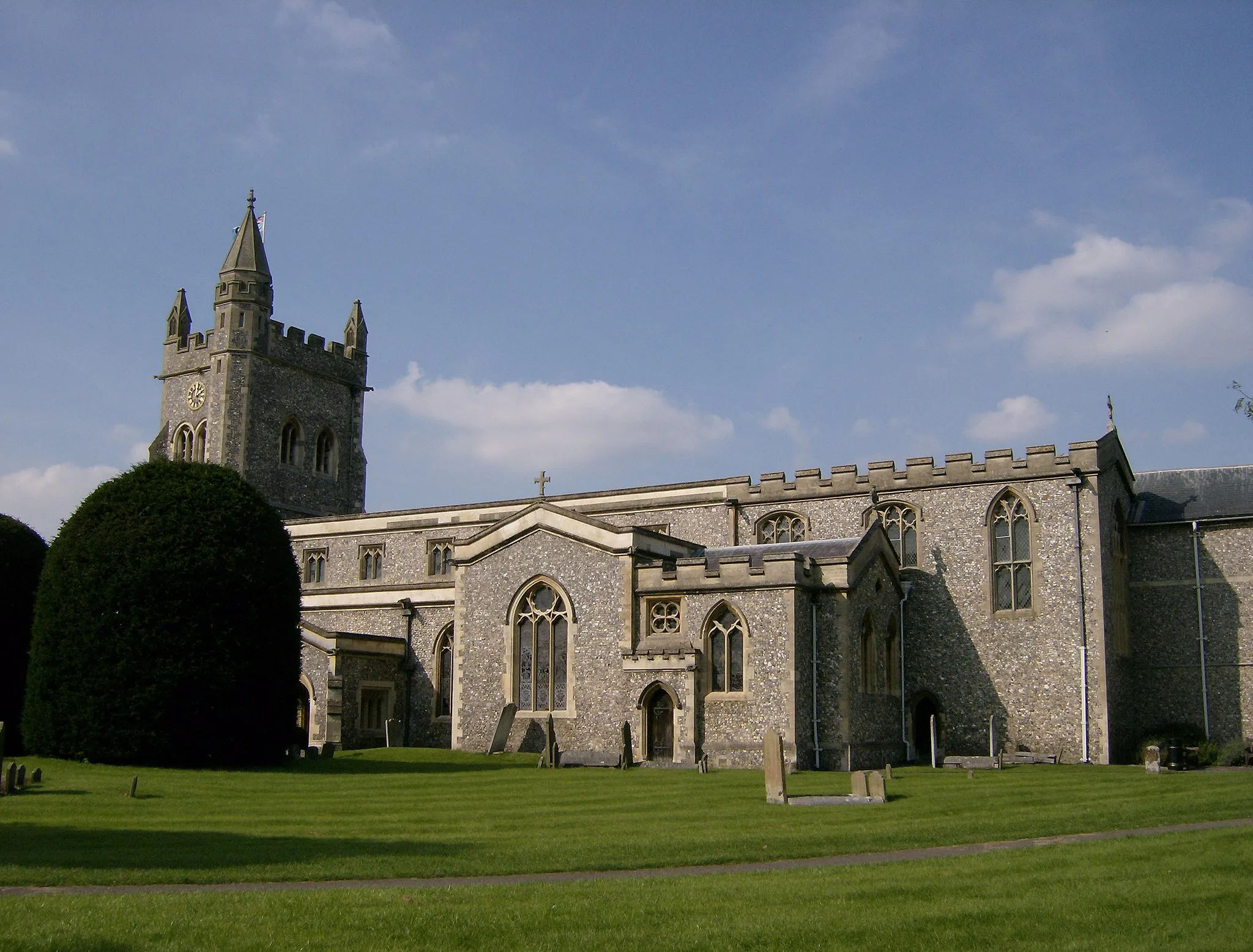 Photo showing: St Mary the Virgin parish church, Amersham, Buckinghamshire