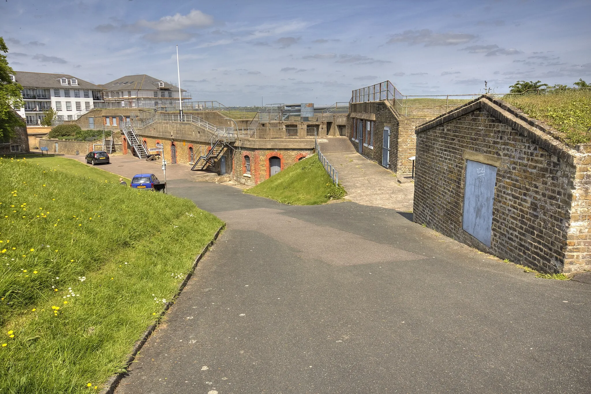 Photo showing: Exterior view of New Tavern Fort magazines