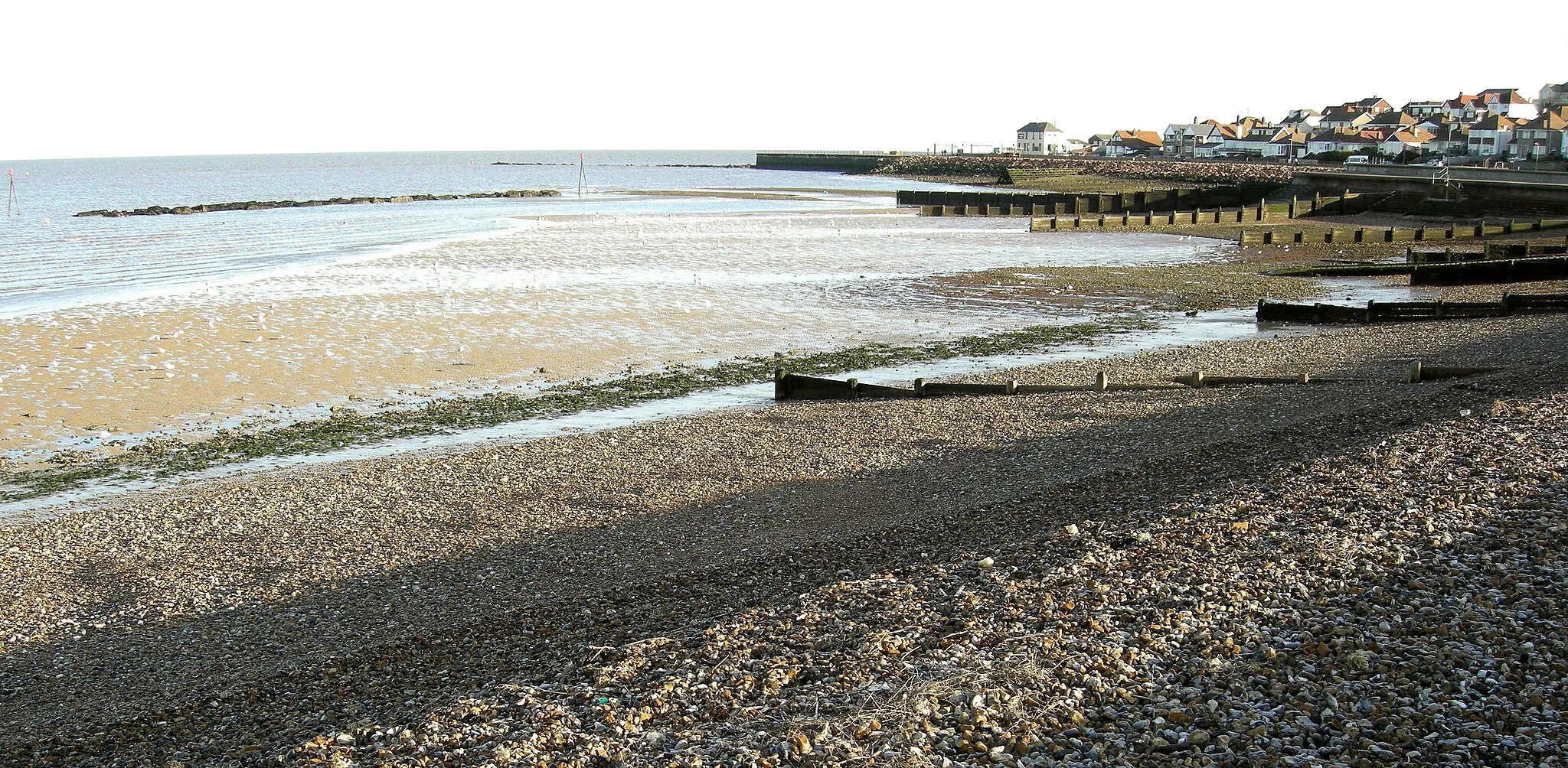 Photo showing: Site of abandoned and drowned village Hampton-on-Sea, Herne Bay, Kent, England. Source of identification of site: Martin Easdown, Adventures in Oysterville, (Michael's Bookshop, Ramsgate, 2008)