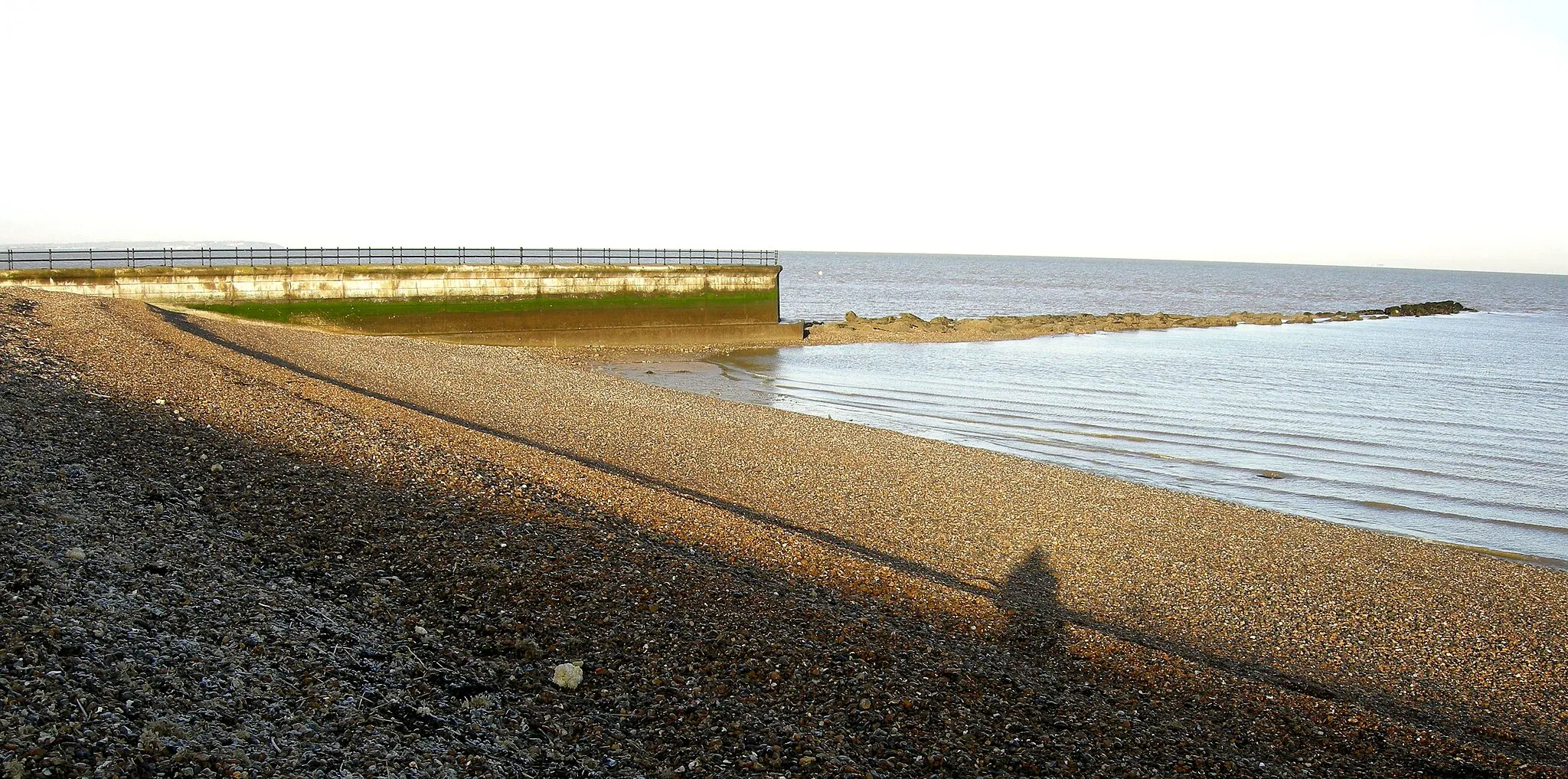 Photo showing: Site of abandoned and drowned village Hampton-on-Sea, Herne Bay, Kent, England. Source of identification of site: Martin Easdown, Adventures in Oysterville, (Michael's Bookshop, Ramsgate, 2008)