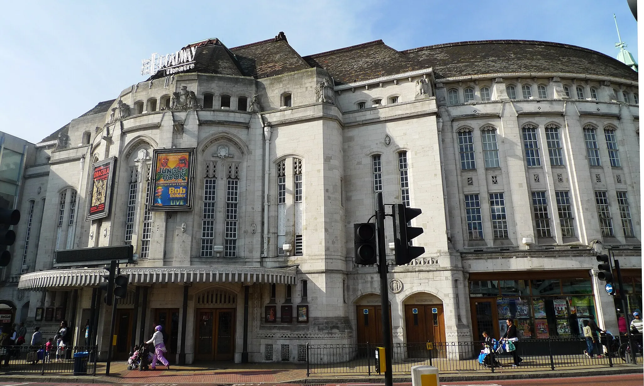 Photo showing: A large theatre/cinema built in 1932, and looking rather nice on the corner of Catford Rd and Rushey Green.
Address: Catford Road.
Former Name(s): Lewisham Theatre; Catford Public Halls.
Owner: (website).
Links:
Randomness Guide to London
Cinema Treasures

Wikipedia