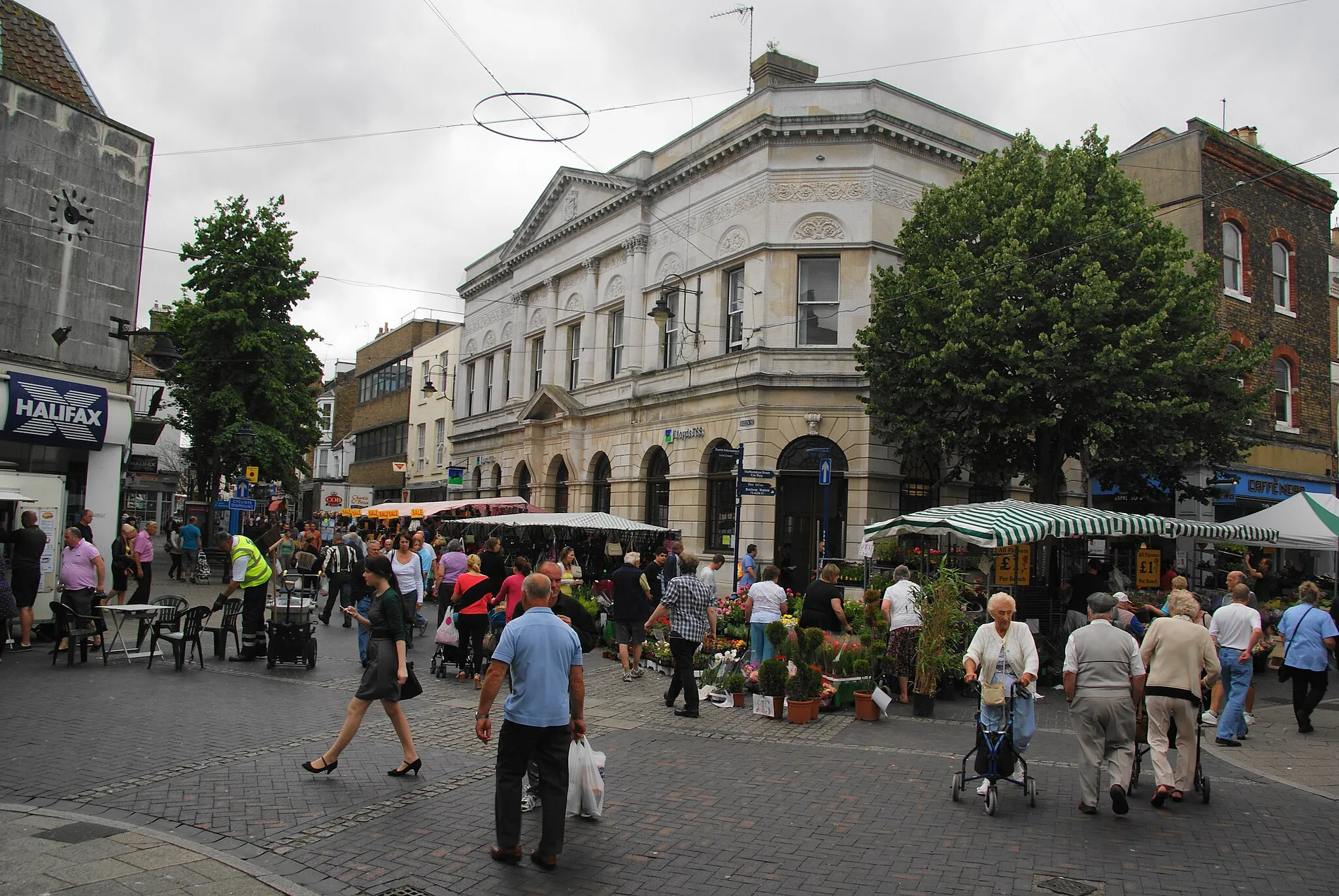 Photo showing: Market day in Ramsgate