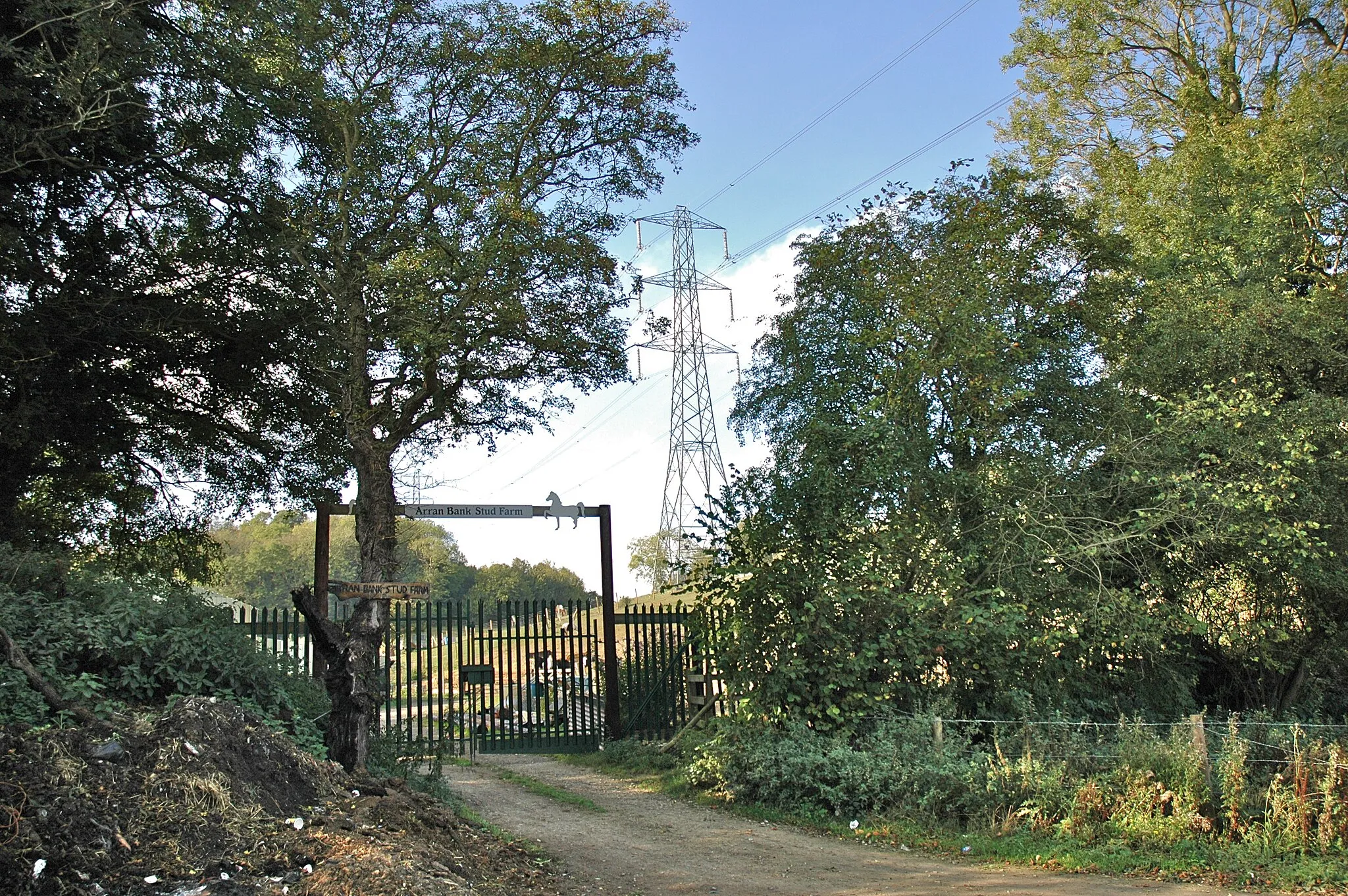 Photo showing: Arran Bank Stud Farm, Bredhurst