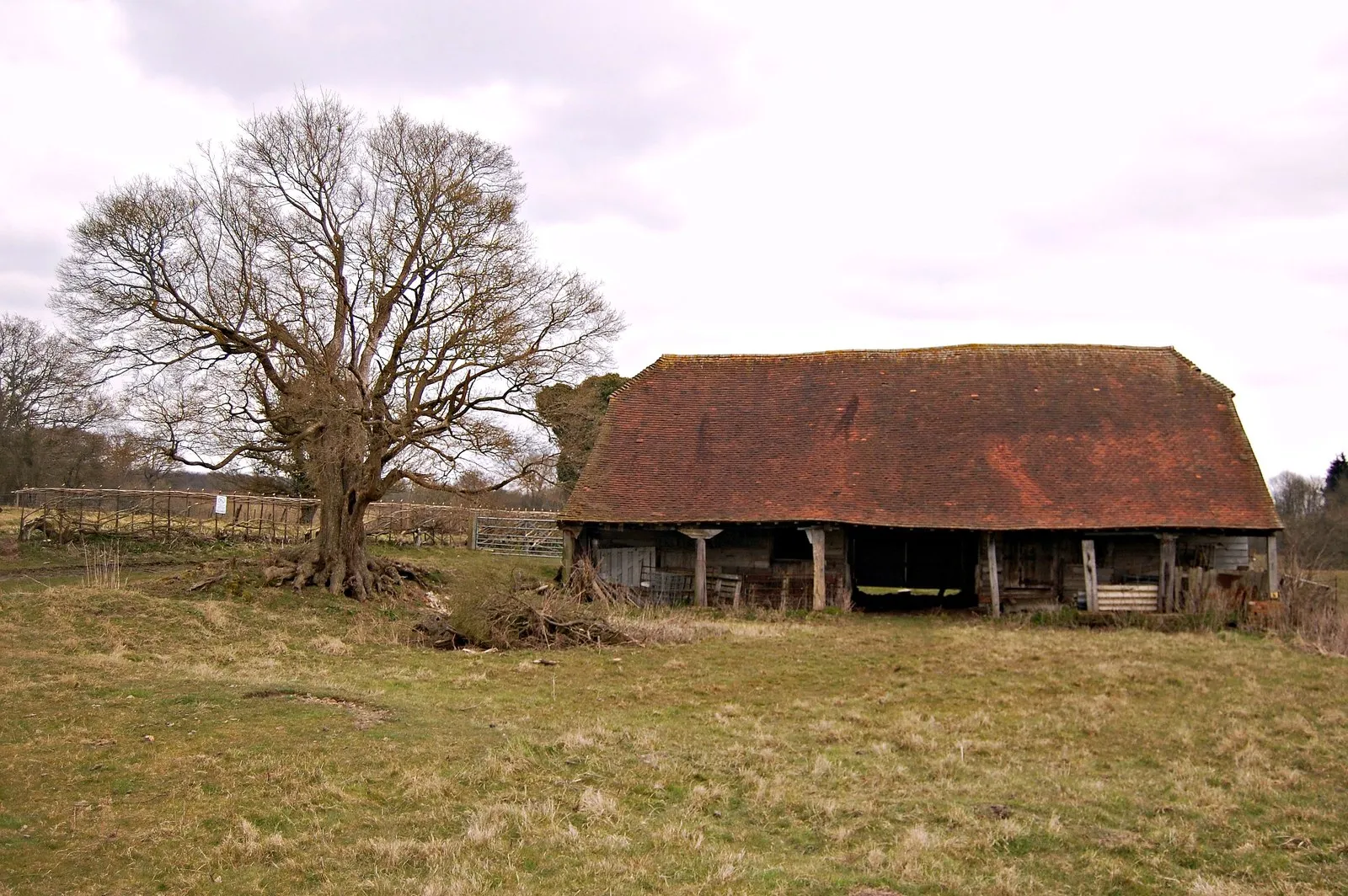 Photo showing: Barn at Obriss Farm