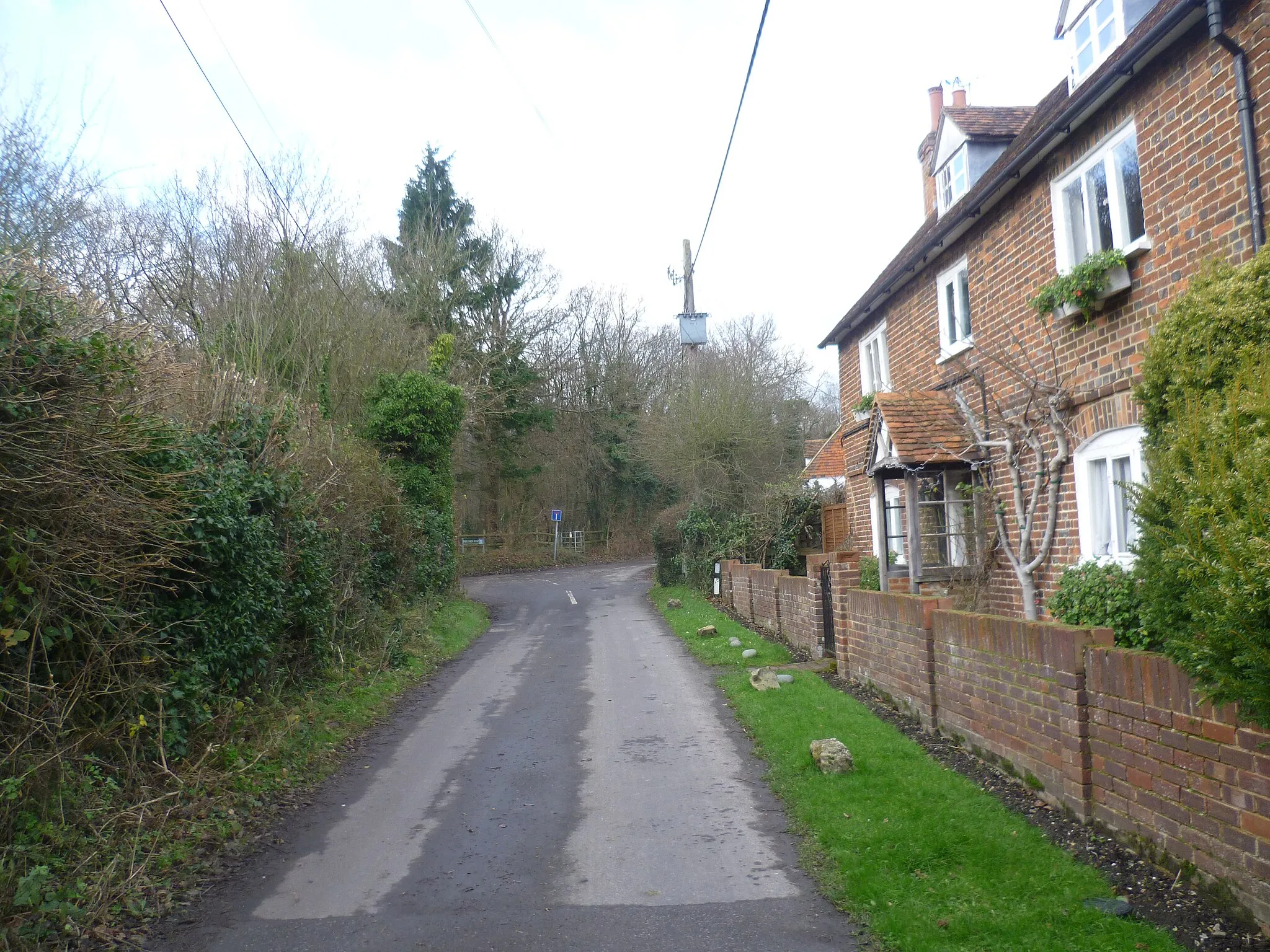 Photo showing: Chapel Lane near Ryarsh