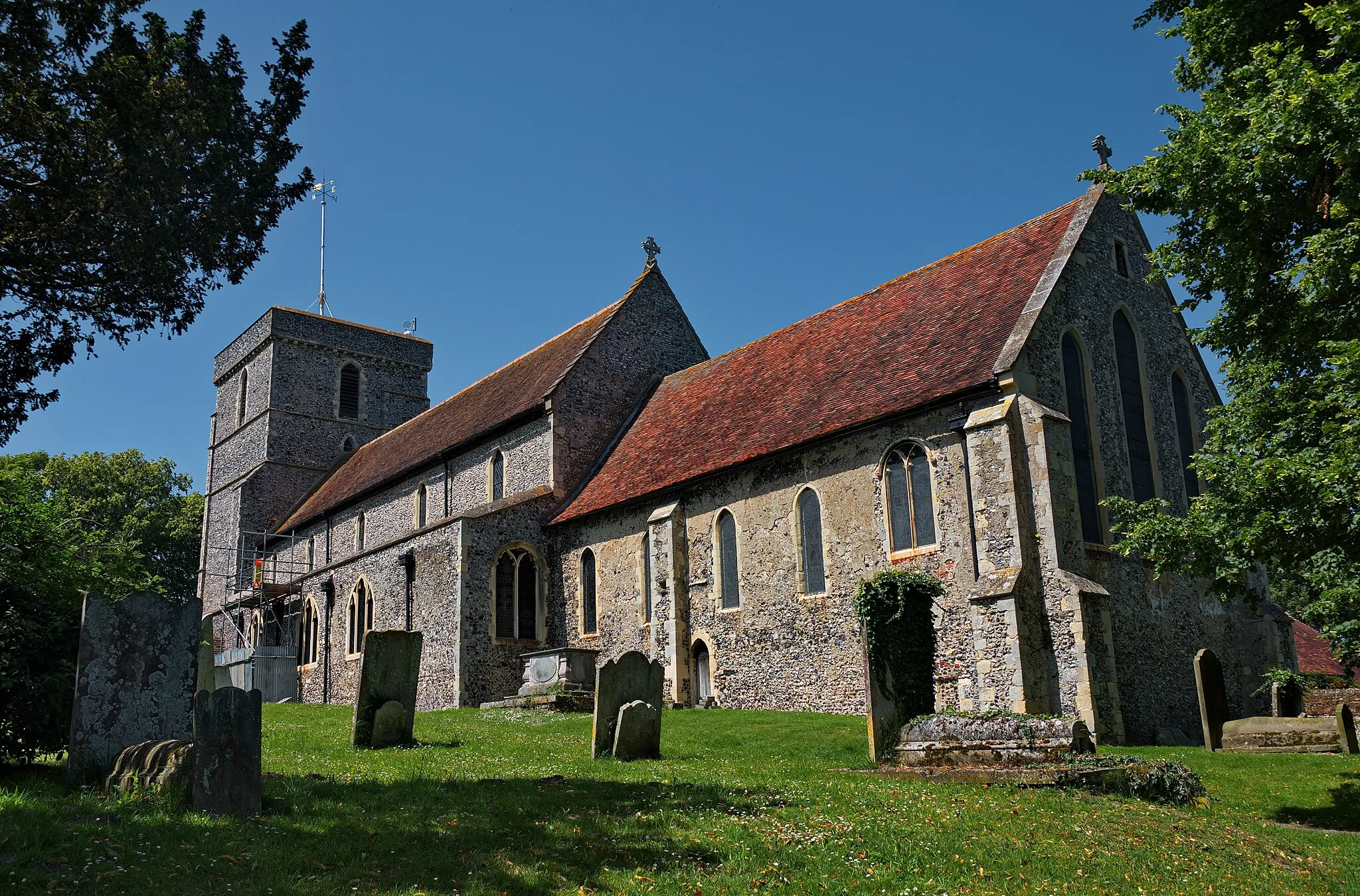 Photo showing: St Mary the Virgin Church in Eastry, Kent.