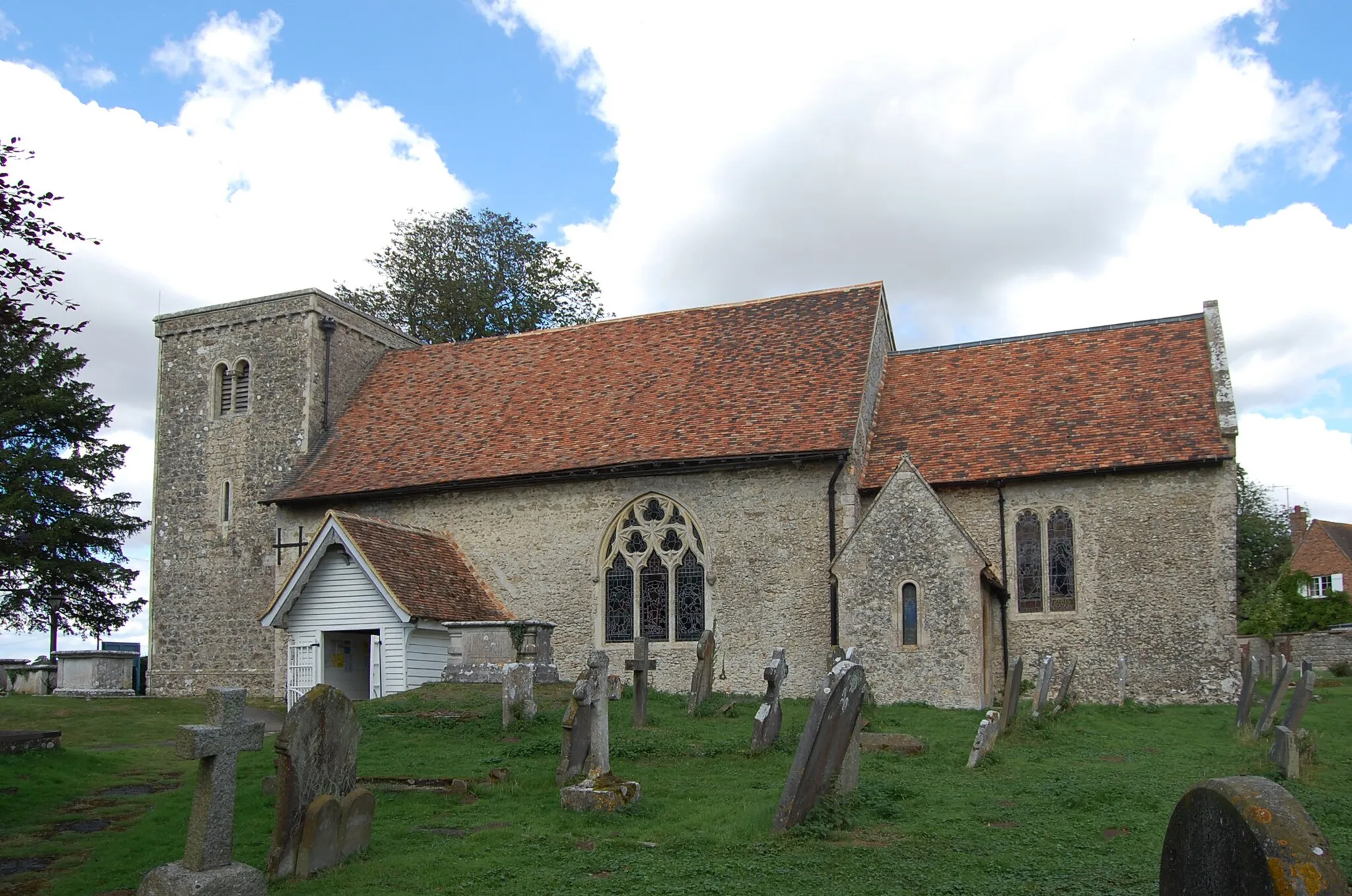 Photo showing: St Mary's church, Smeeth