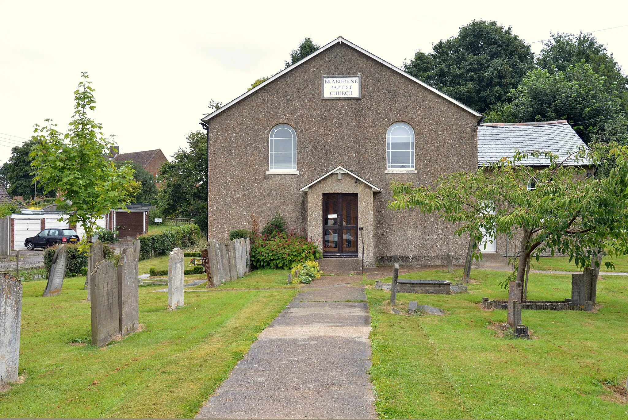 Photo showing: Brabourne Baptist Church, Plain Road, Brabourne Lees