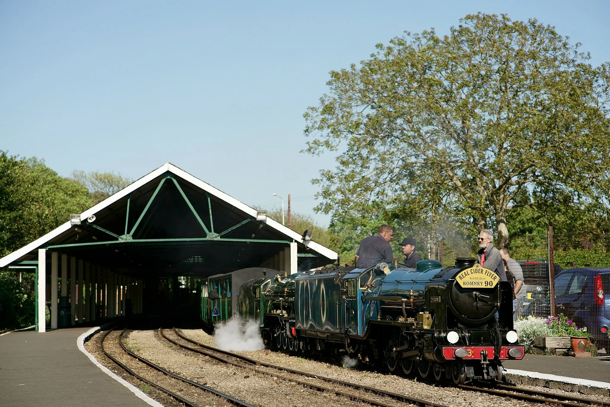 Photo showing: 'Hurricane' and 'Northern Chief' at Hythe