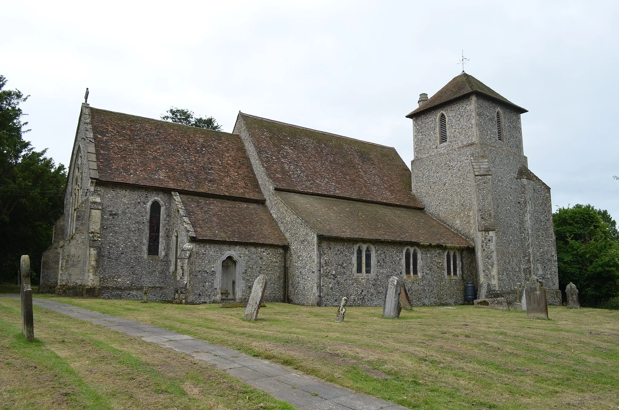 Photo showing: St Mary's church, Stowting