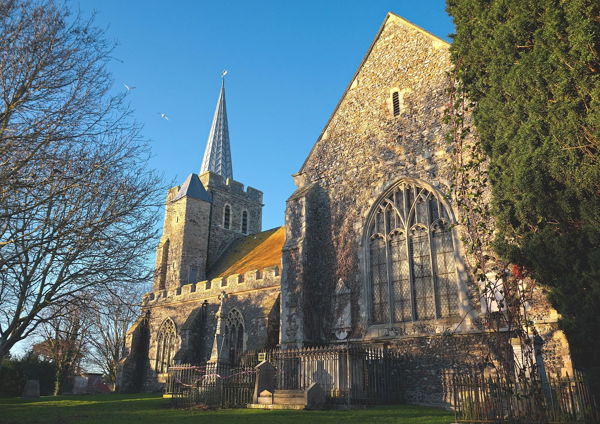 Photo showing: St Mary the Virgin Church in Minster-in-Thanet, Kent.