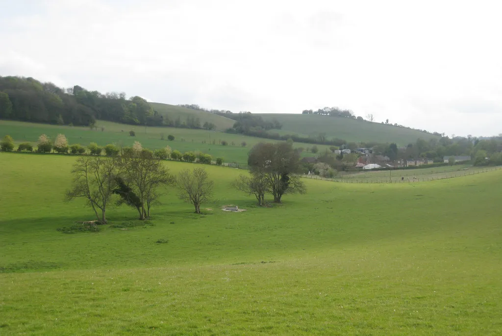 Photo showing: Alkham Valley