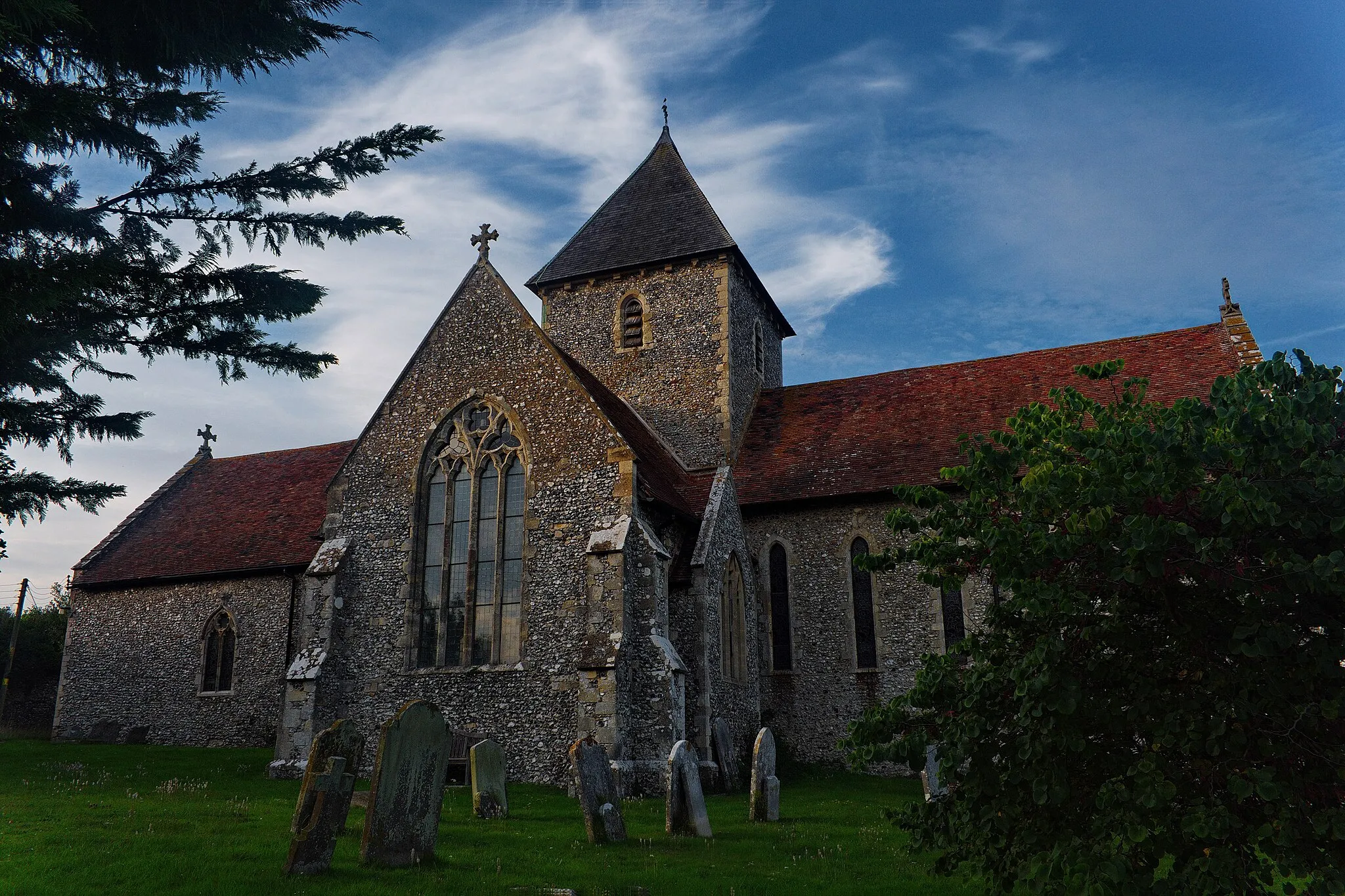 Photo showing: Holy Innocents Church in Adisham, Kent.