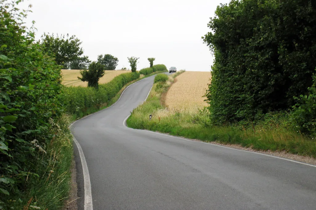 Photo showing: Adams Down Road