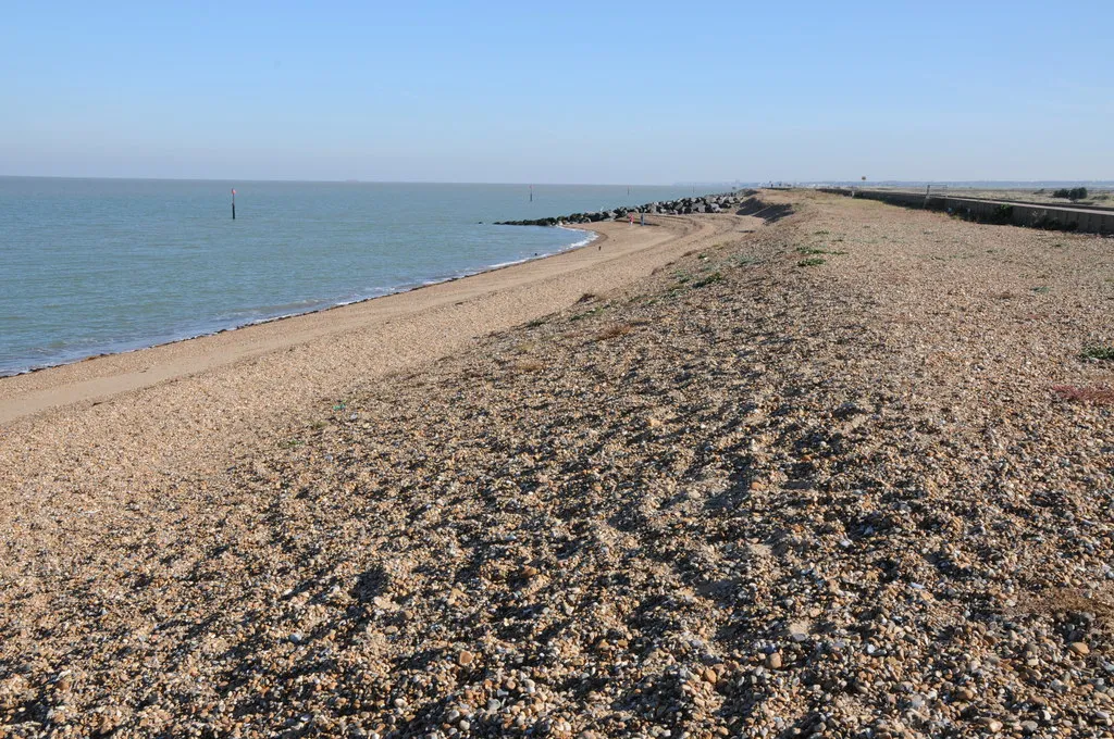 Photo showing: Beach near Reculver