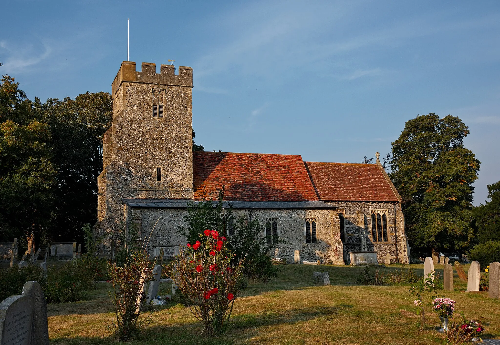 Photo showing: St Andrew's Church in Wickhambreaux, Kent.
