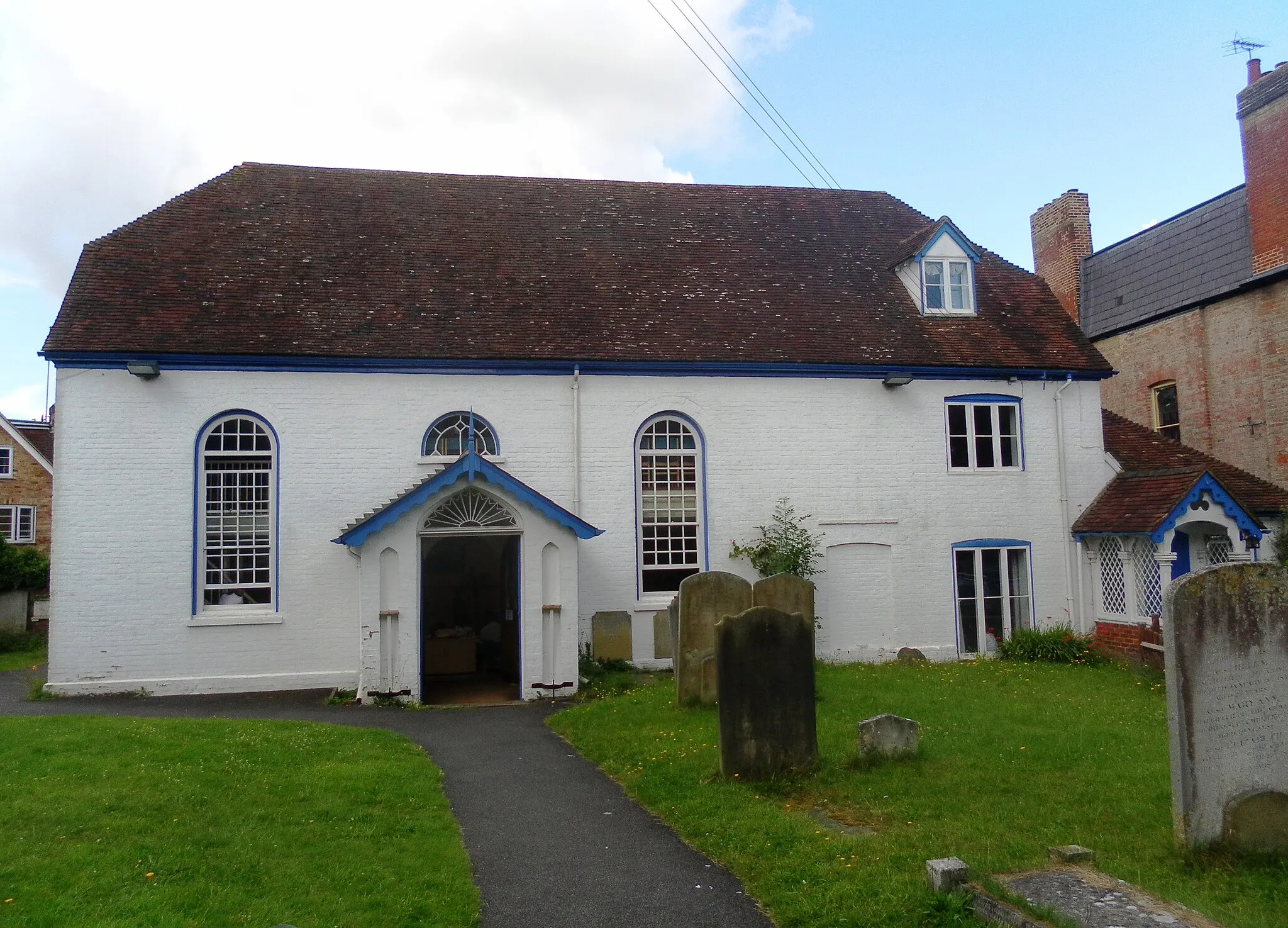 Photo showing: Bessels Green Baptist Church, Bessels Green, District of Sevenoaks, Kent, England. Listed at Grade II by English Heritage (NHLE Code 1252270)