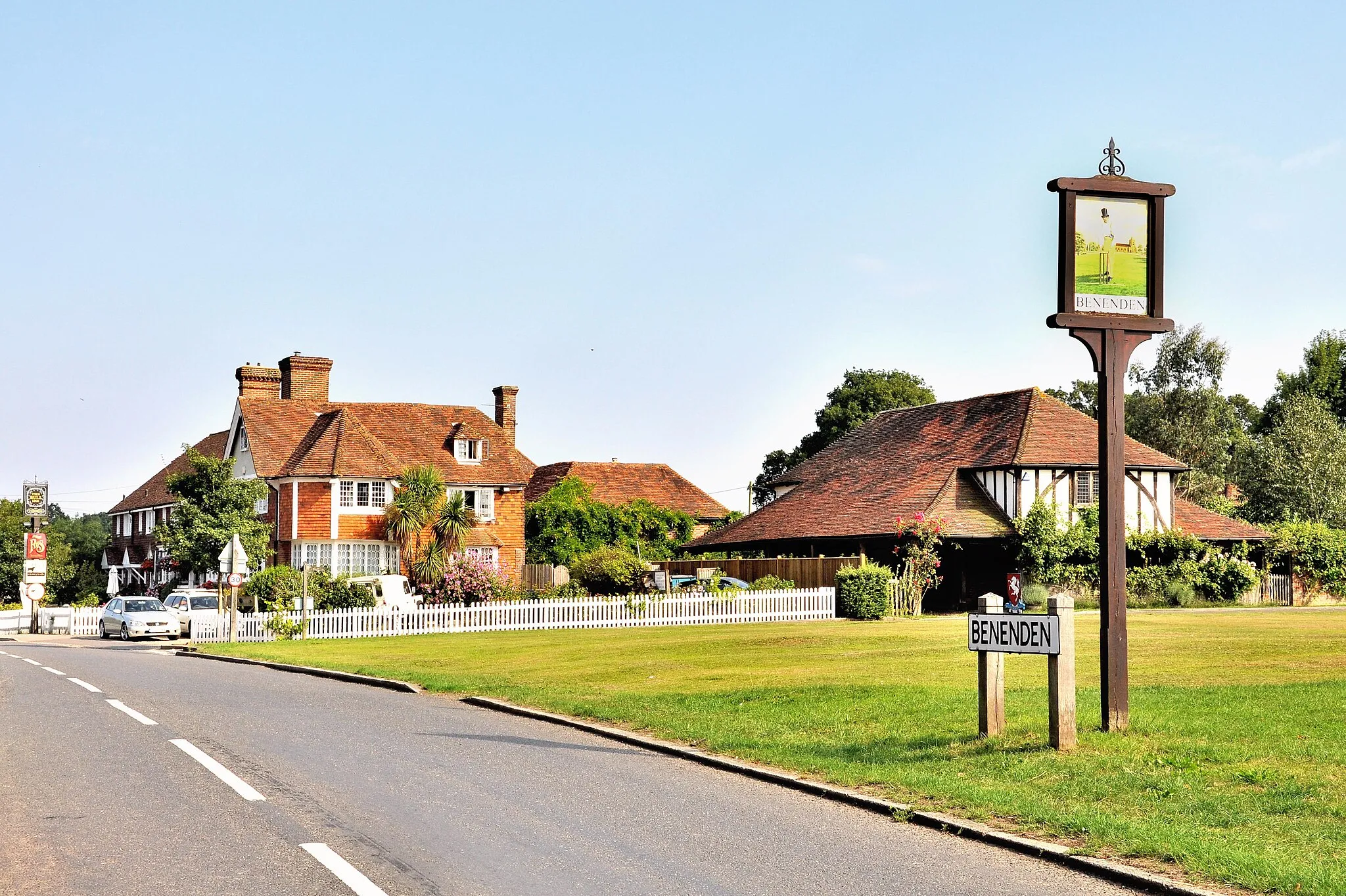 Photo showing: Village Sign - Benenden, Kent