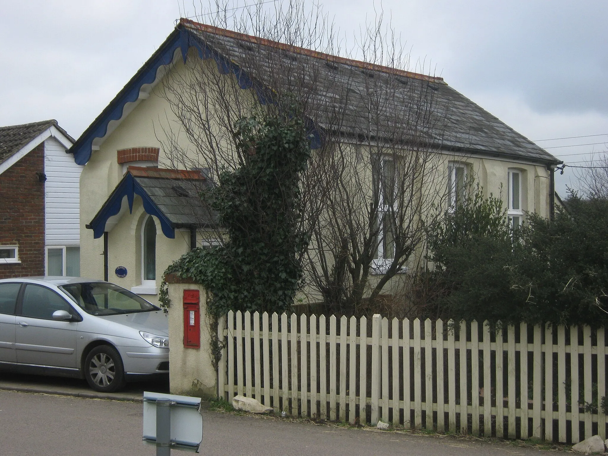Photo showing: Chapel Cottage, Woolage Green